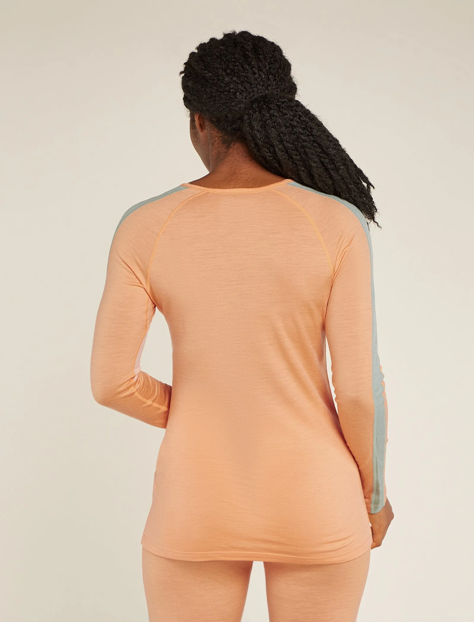 Women's Merino 200 Sonebula Long Sleeve Crewe Thermal Top sold by Icebreaker product image thumbnail 2