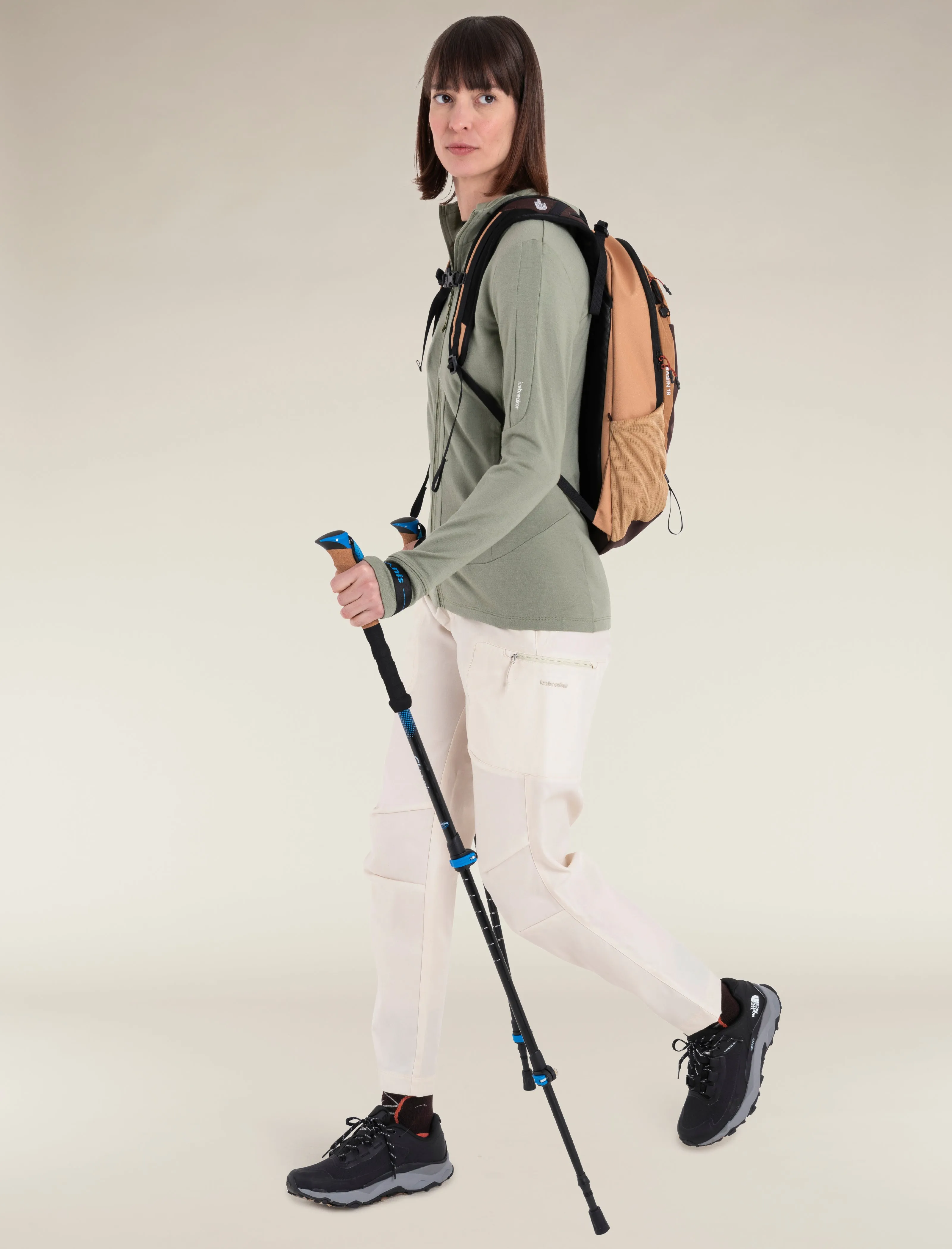 Women's Merino 260 Quantum Long Sleeve Zip Hoodie sold by Icebreaker product image thumbnail 4