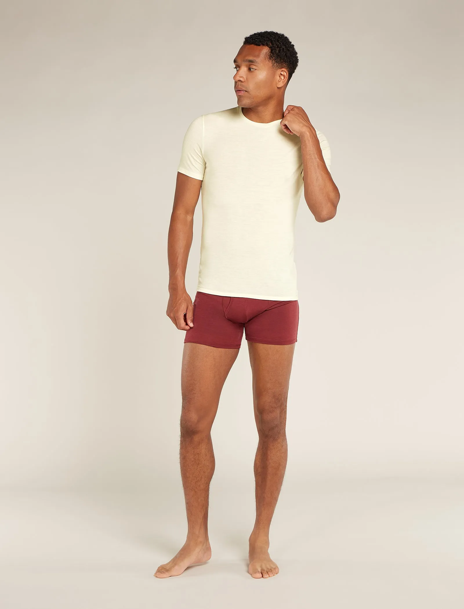 Men's Merino 150 Anatomica Short Sleeve Crewe Top sold by Icebreaker product image thumbnail 4