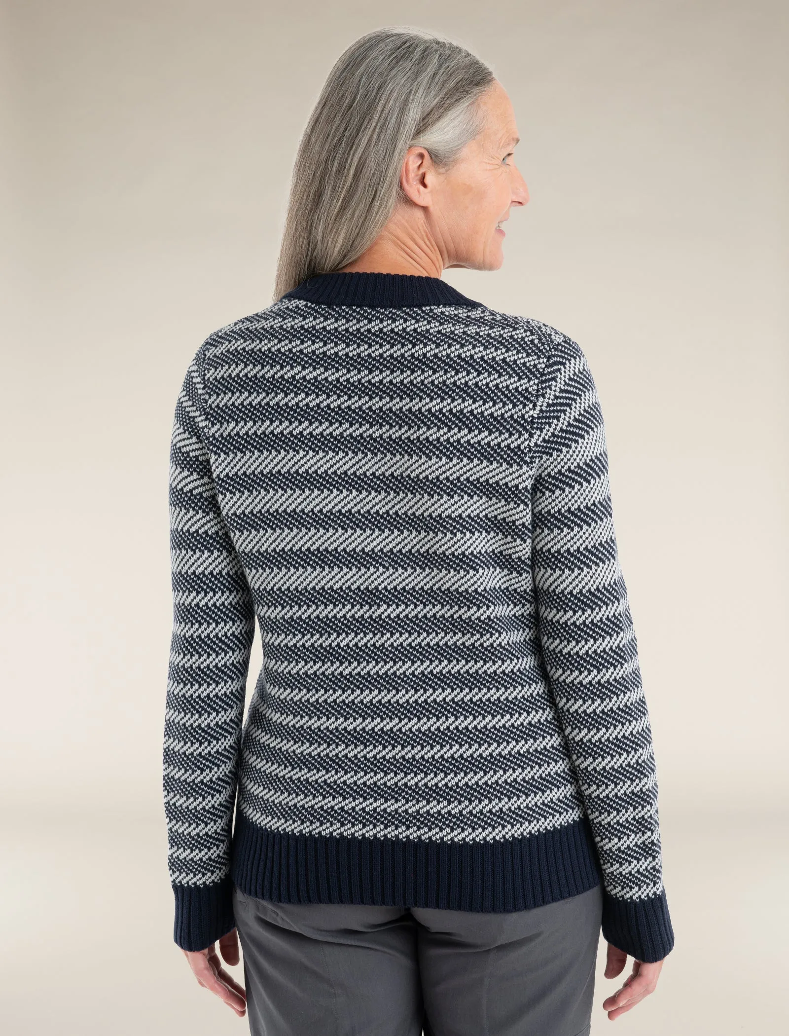 Women's Waypoint Crewe Sweater sold by Icebreaker product image thumbnail 2