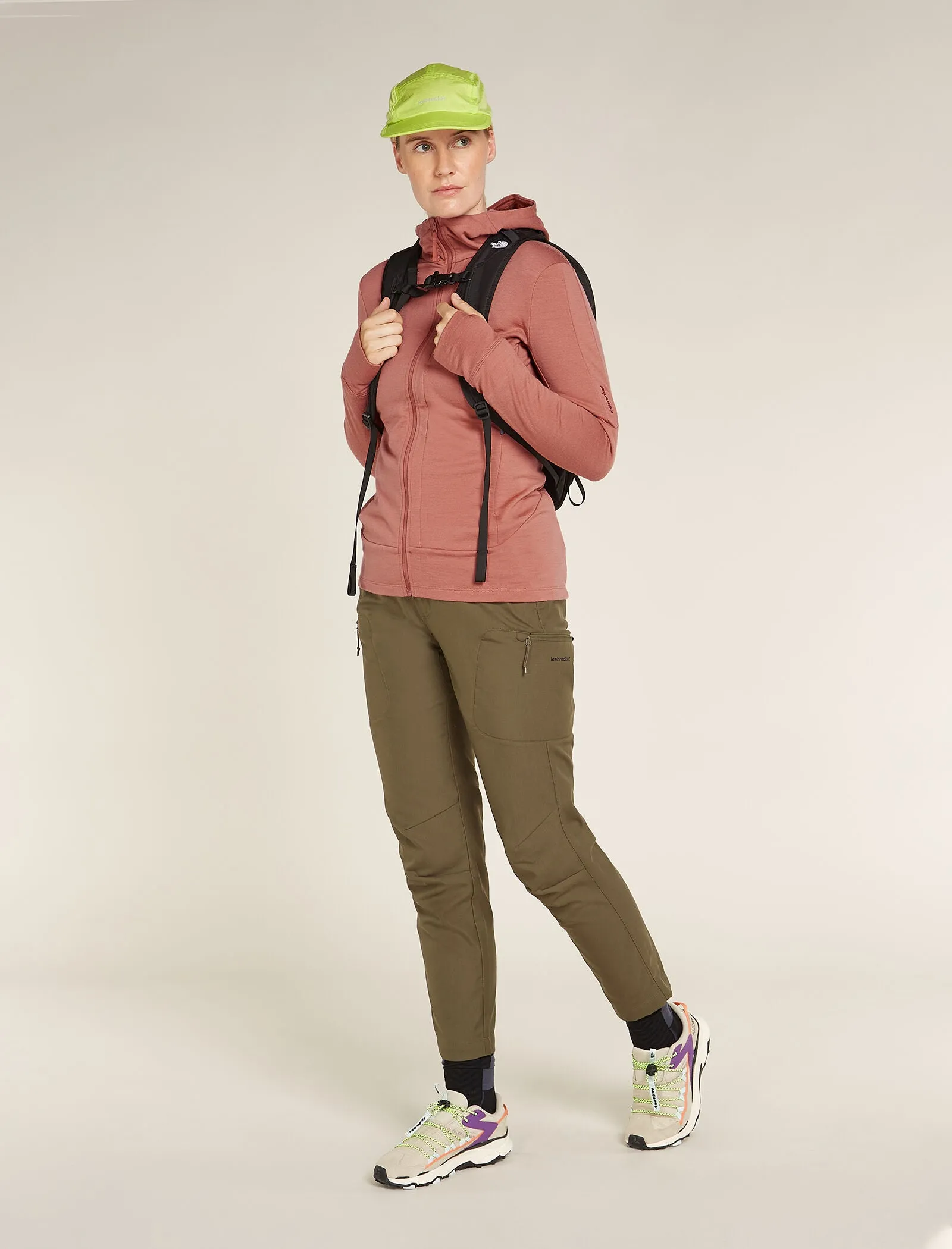 Women's Merino 260 Quantum Long Sleeve Zip Hoodie sold by Icebreaker product image thumbnail 4