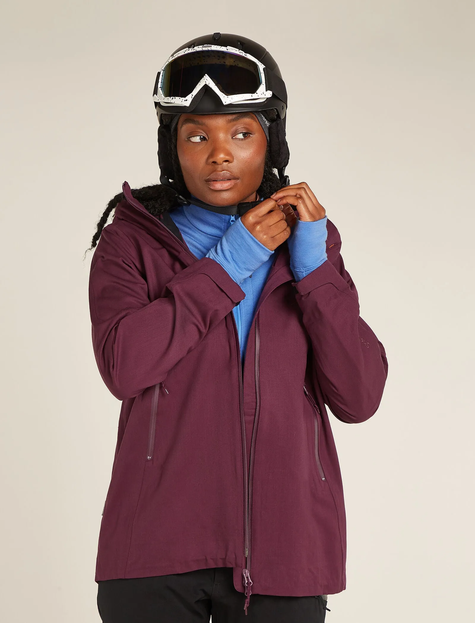 Women's Merino 260 Quantum Long Sleeve Zip Jacket sold by Icebreaker product image thumbnail 4