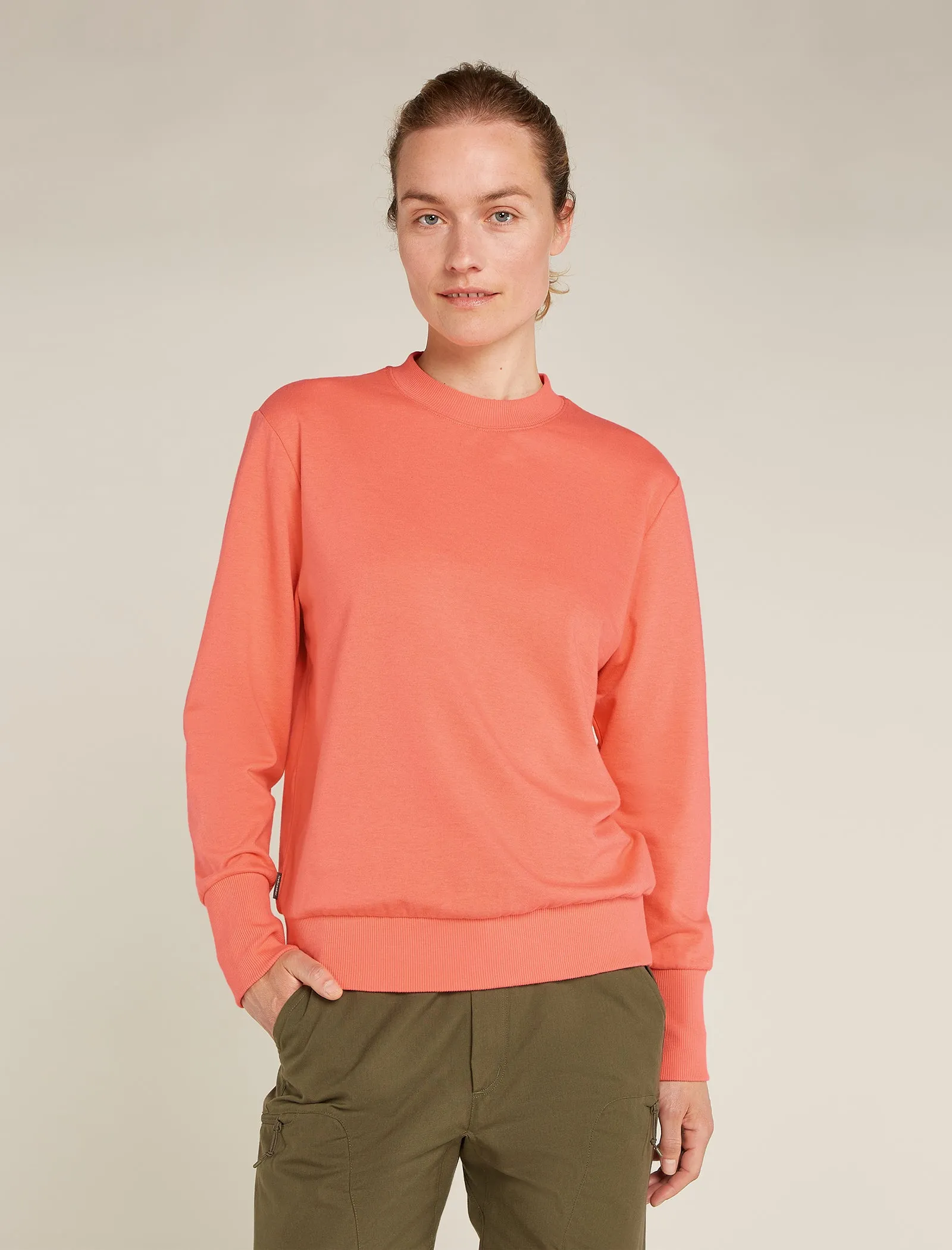 Women's Central Long Sleeve Sweatshirt sold by Icebreaker