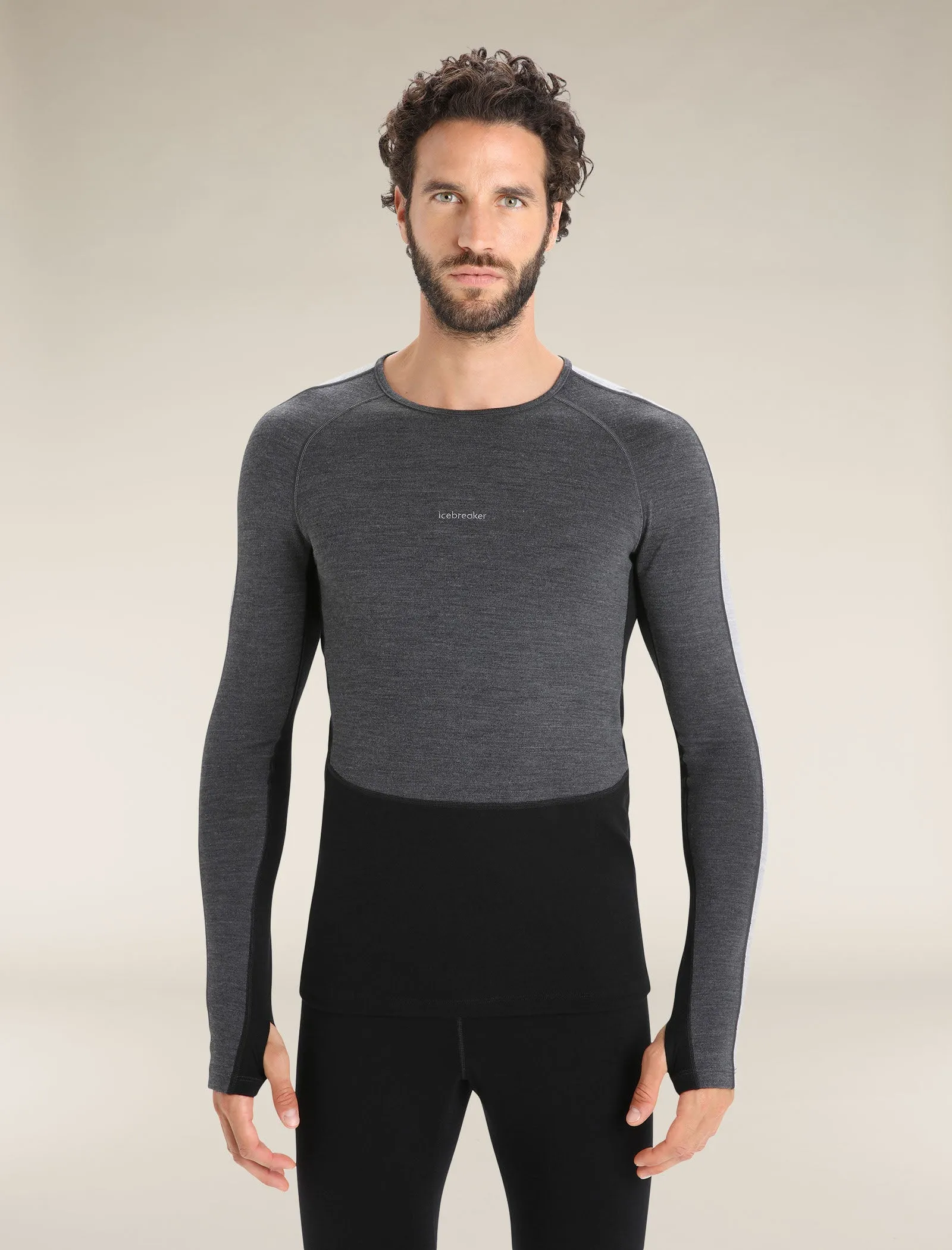 Men's 260 ZoneKnit™ Long Sleeve Crewe Thermal Top sold by Icebreaker