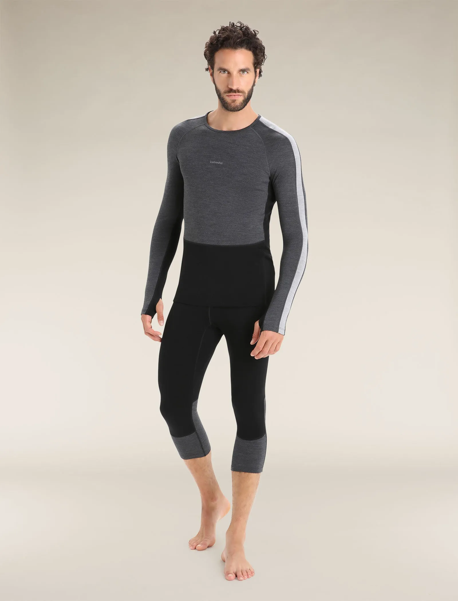 Men's 260 ZoneKnit™ Long Sleeve Crewe Thermal Top sold by Icebreaker product image thumbnail 3