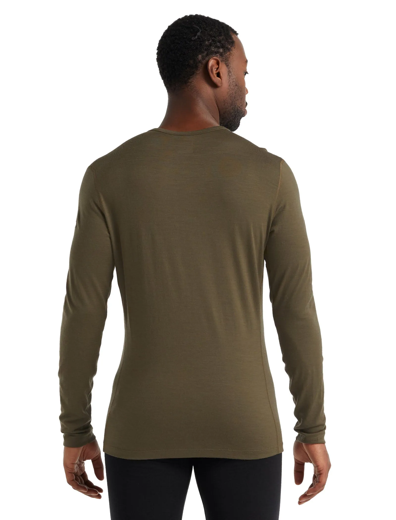 Men's Merino 200 Oasis Long Sleeve Crewe Thermal Top sold by Icebreaker product image thumbnail 3