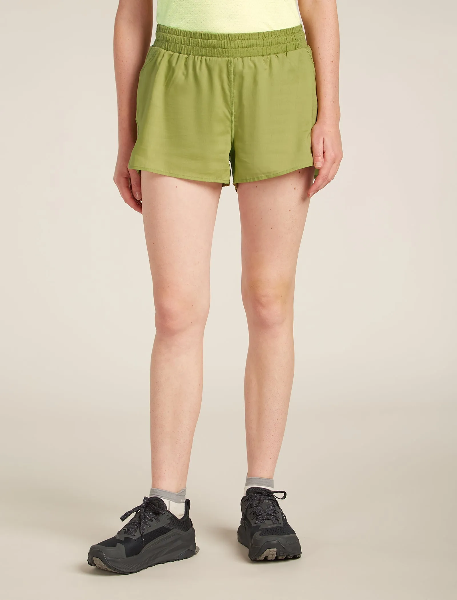 Women's Merino Blend 125 ZoneKnit™ Speed 3" Shorts sold by Icebreaker