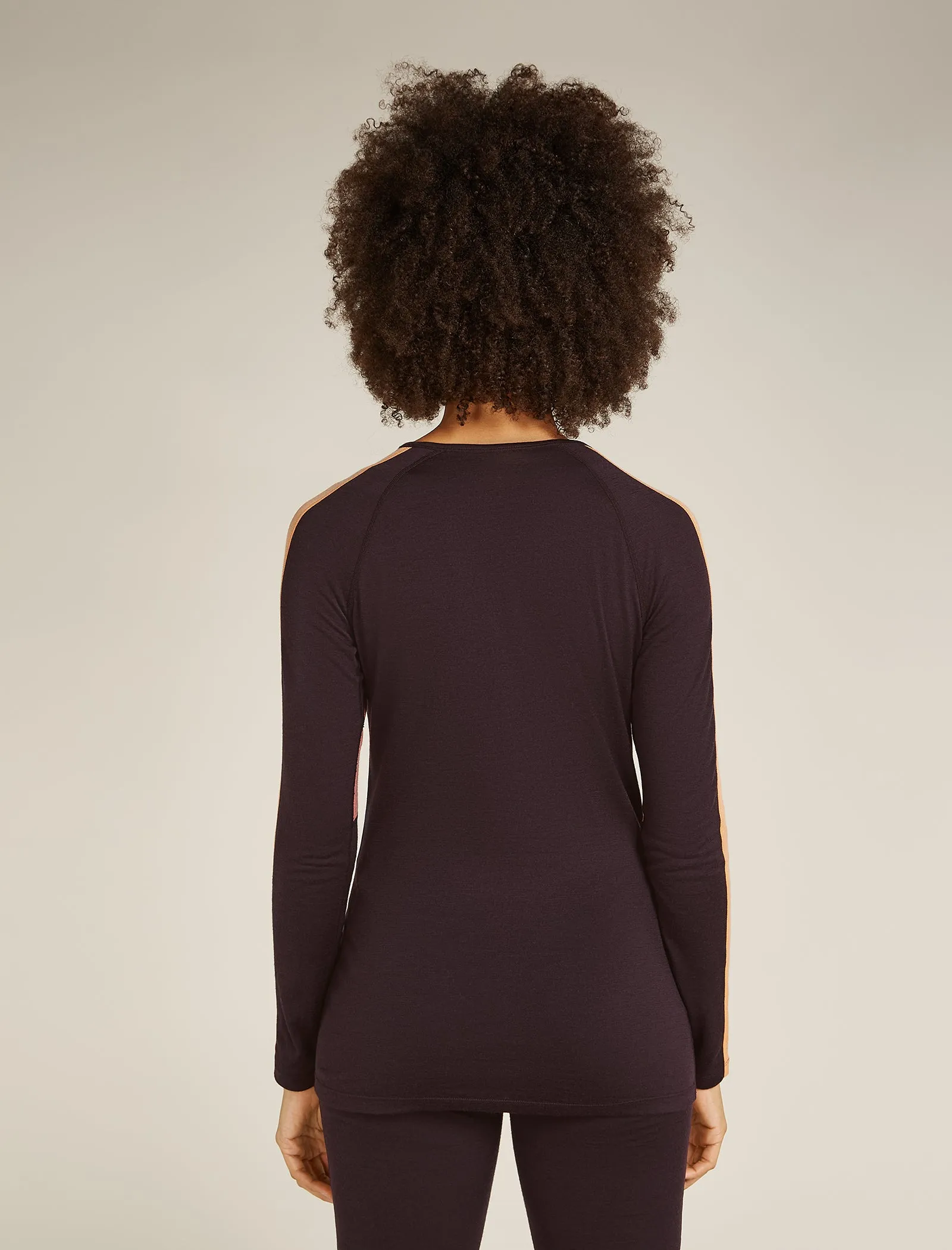 Women's Merino 200 Sonebula Long Sleeve Crewe Thermal Top sold by Icebreaker product image thumbnail 3
