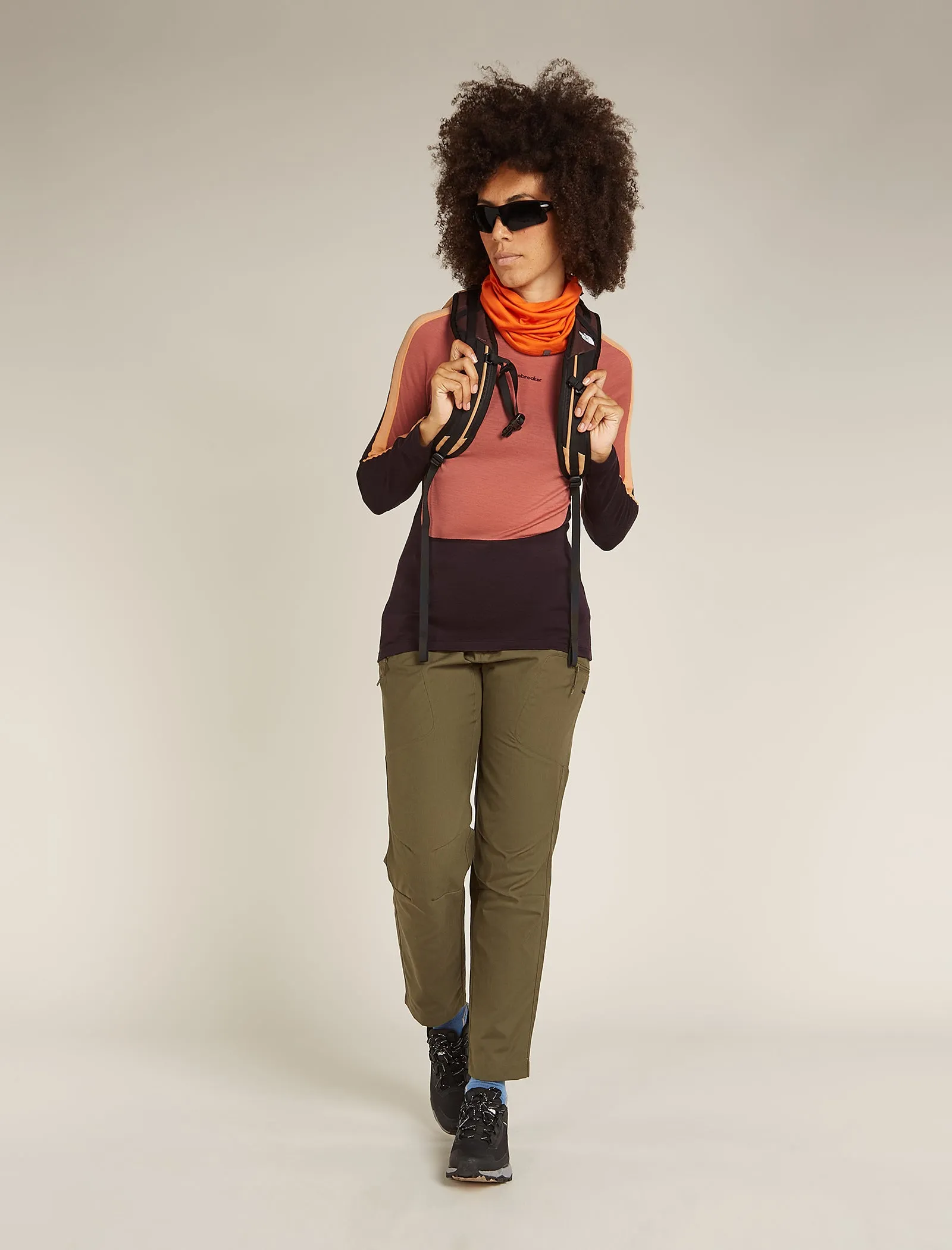 Women's Merino 200 Sonebula Long Sleeve Crewe Thermal Top sold by Icebreaker product image thumbnail 5