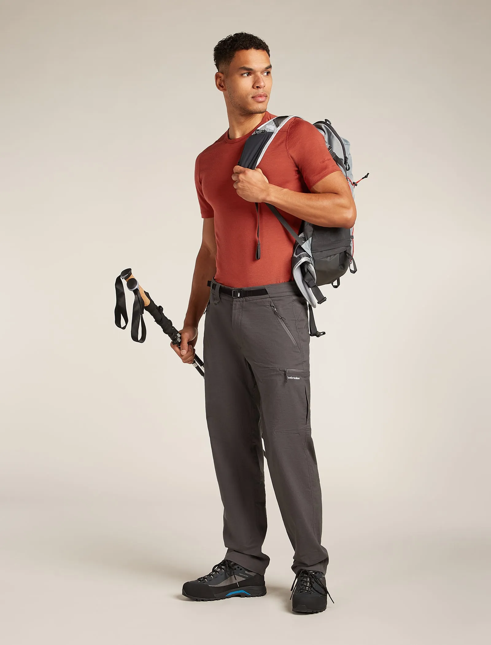 Men's Merino 200 Oasis Short Sleeve Crewe Thermal Top sold by Icebreaker product image thumbnail 4