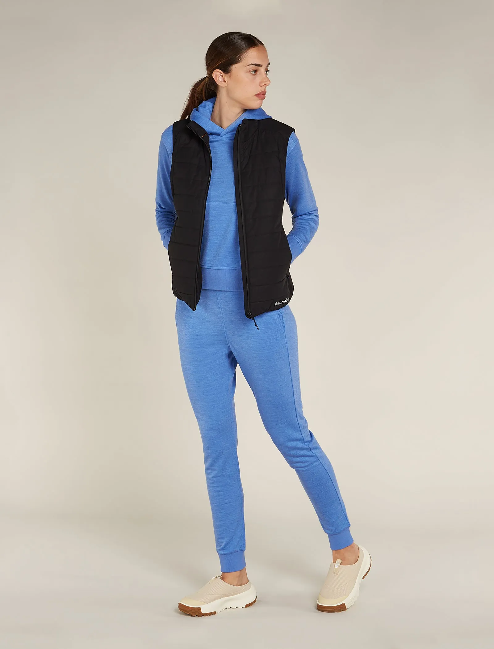 Women's Merino Blend 200 Crush Long Sleeve Hoodie sold by Icebreaker product image thumbnail 5