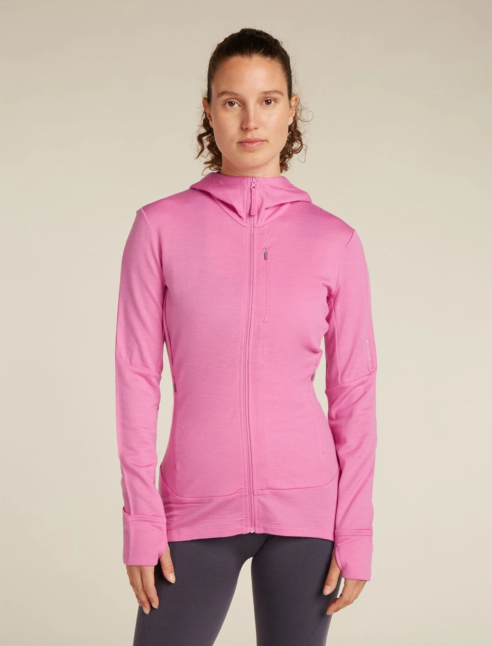 Women's Merino 260 Quantum Long Sleeve Zip Hoodie sold by Icebreaker