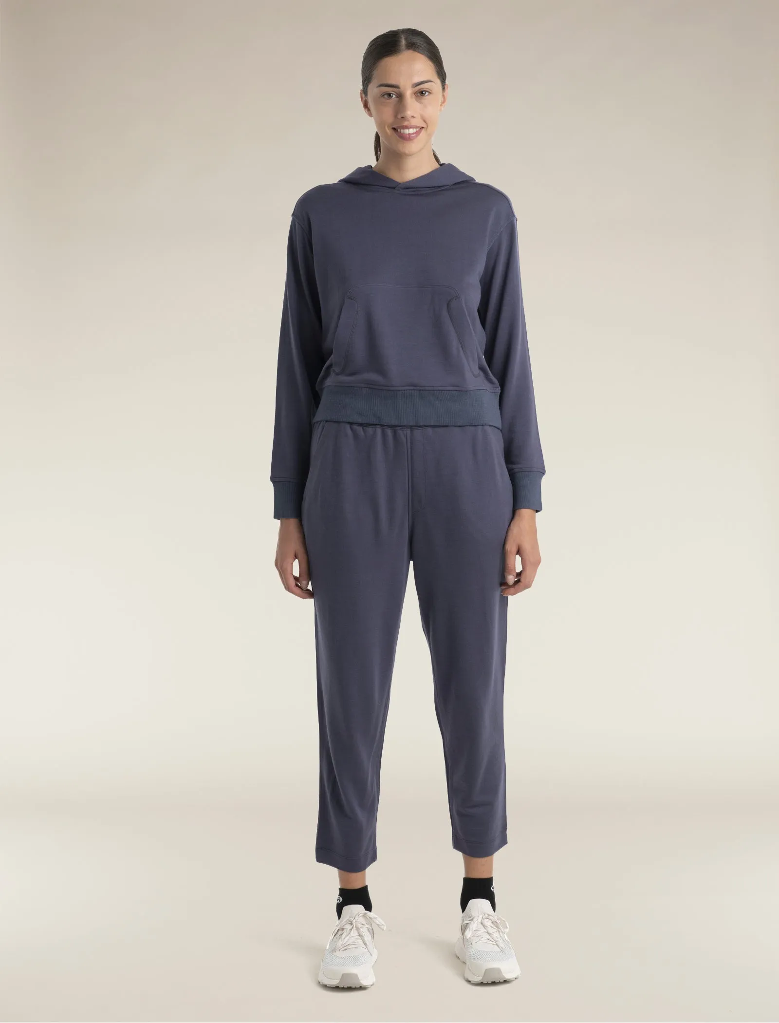 Women's Merino Blend 200 Crush Long Sleeve Hoodie sold by Icebreaker product image thumbnail 3