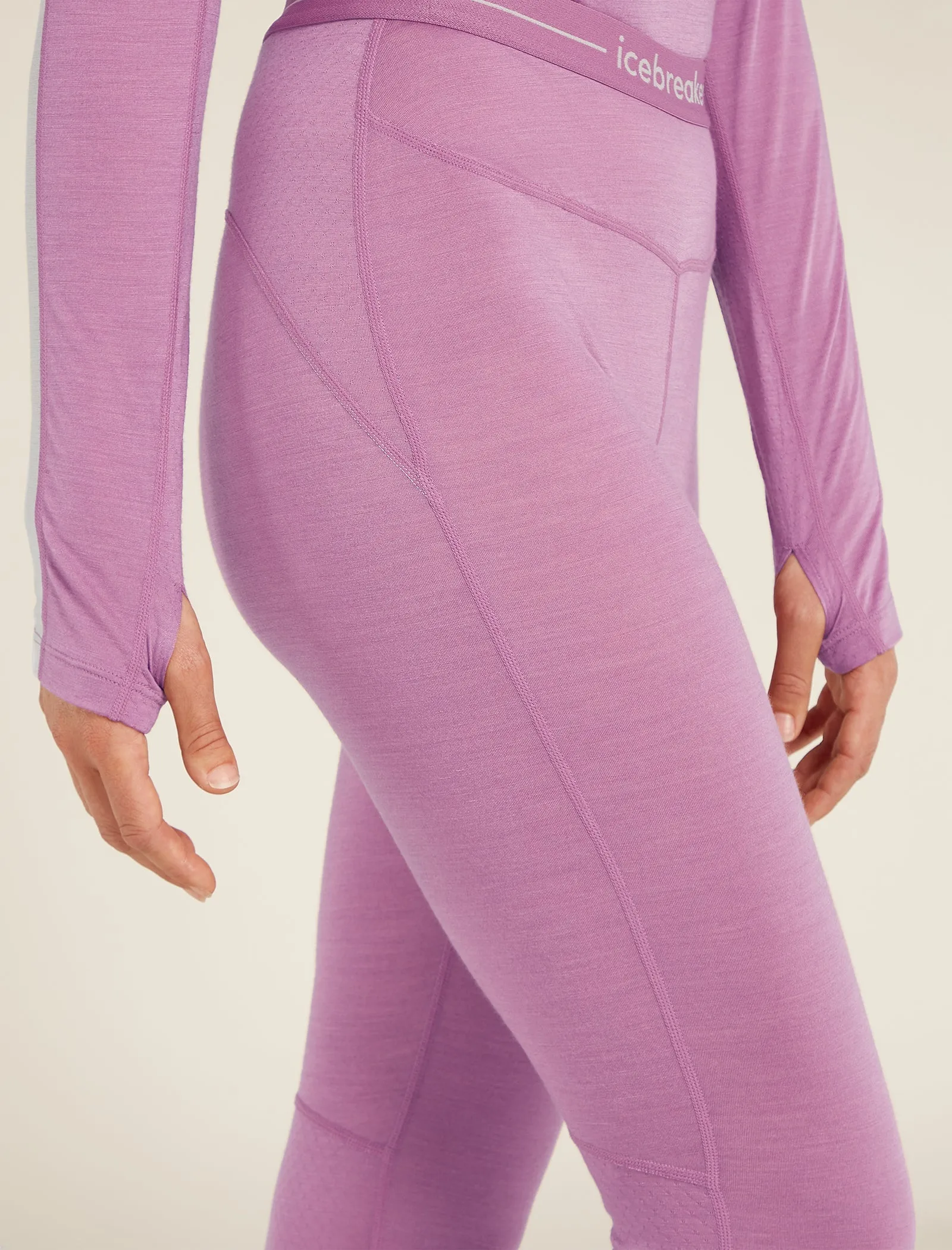 Women's Merino Blend 125 ZoneKnit™ Thermal Leggings sold by Icebreaker product image thumbnail 5