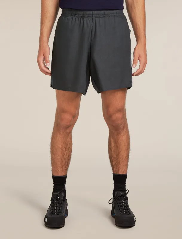 Men's Merino Blend 125 Cool-Lite™ Active 7" Shorts made by Icebreaker