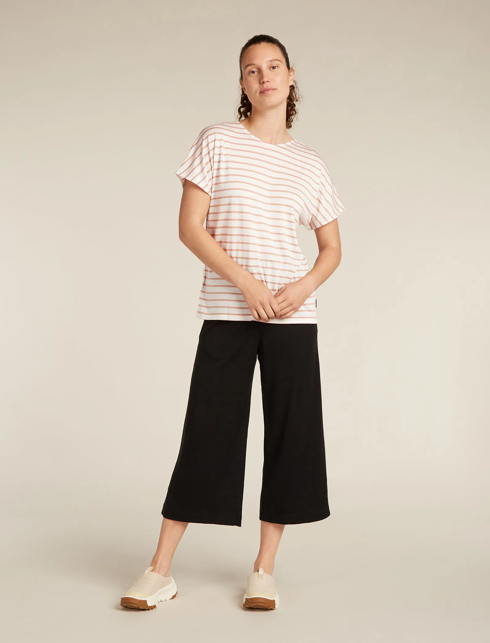 Women's Merino Blend Drayden Reversible Top Stripe sold by Icebreaker product image thumbnail 3