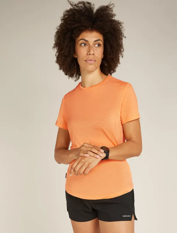 Women's Merino Blend 125 Cool-Lite™ Sphere Short Sleeve T-Shirt made by Icebreaker