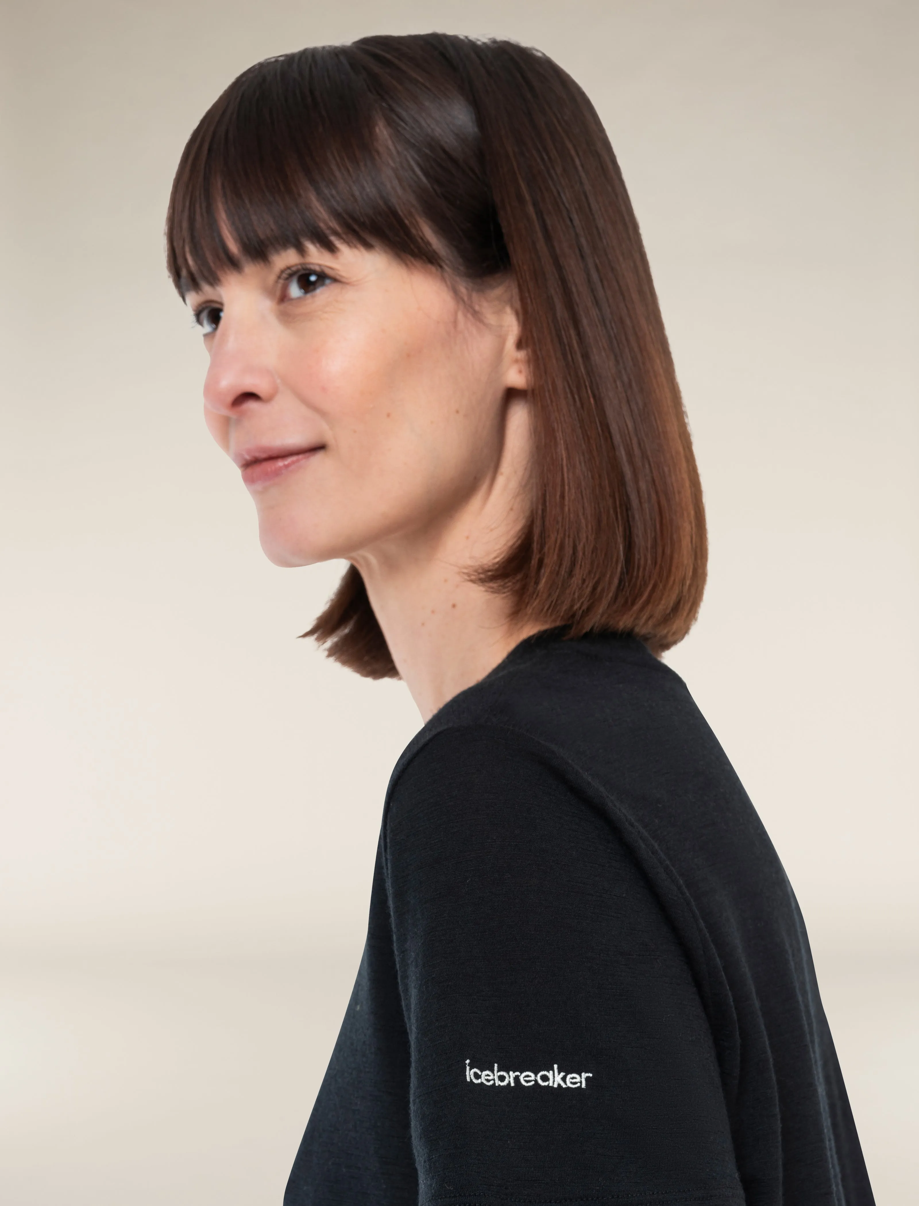 Women's Merino 150 Tech Lite Short Sleeve Crop T-Shirt sold by Icebreaker product image thumbnail 5