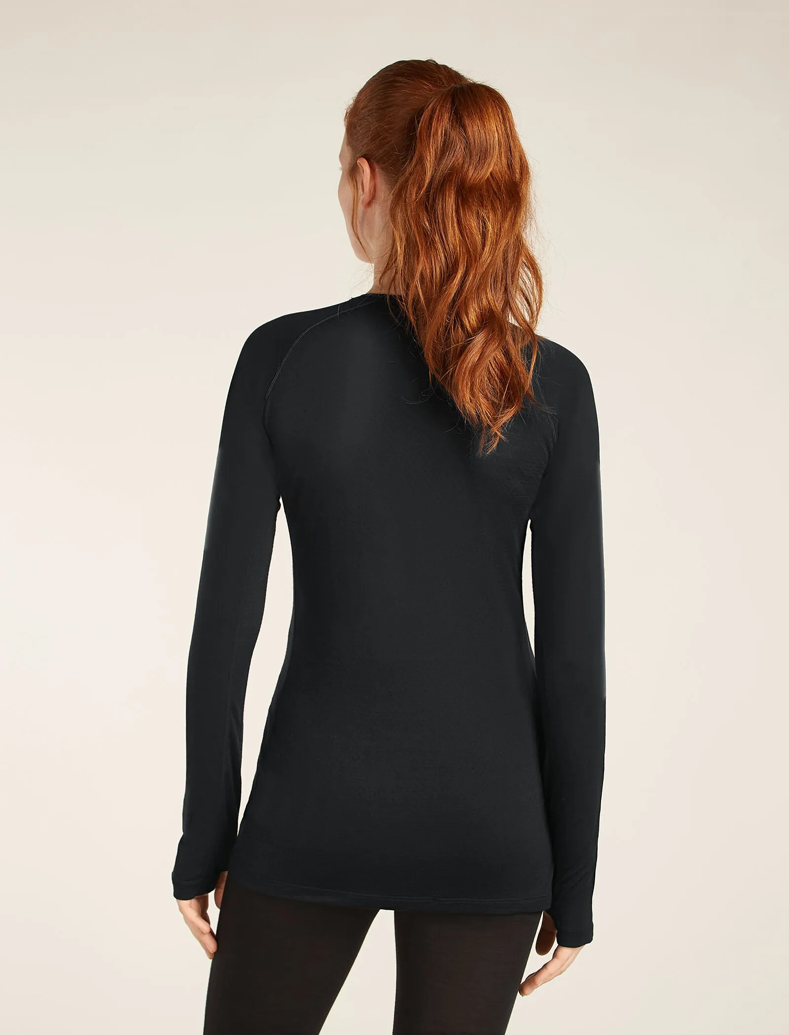 Women's Merino Blend 125 ZoneKnit™ Long Sleeve Crewe Thermal Top sold by Icebreaker product image thumbnail 2