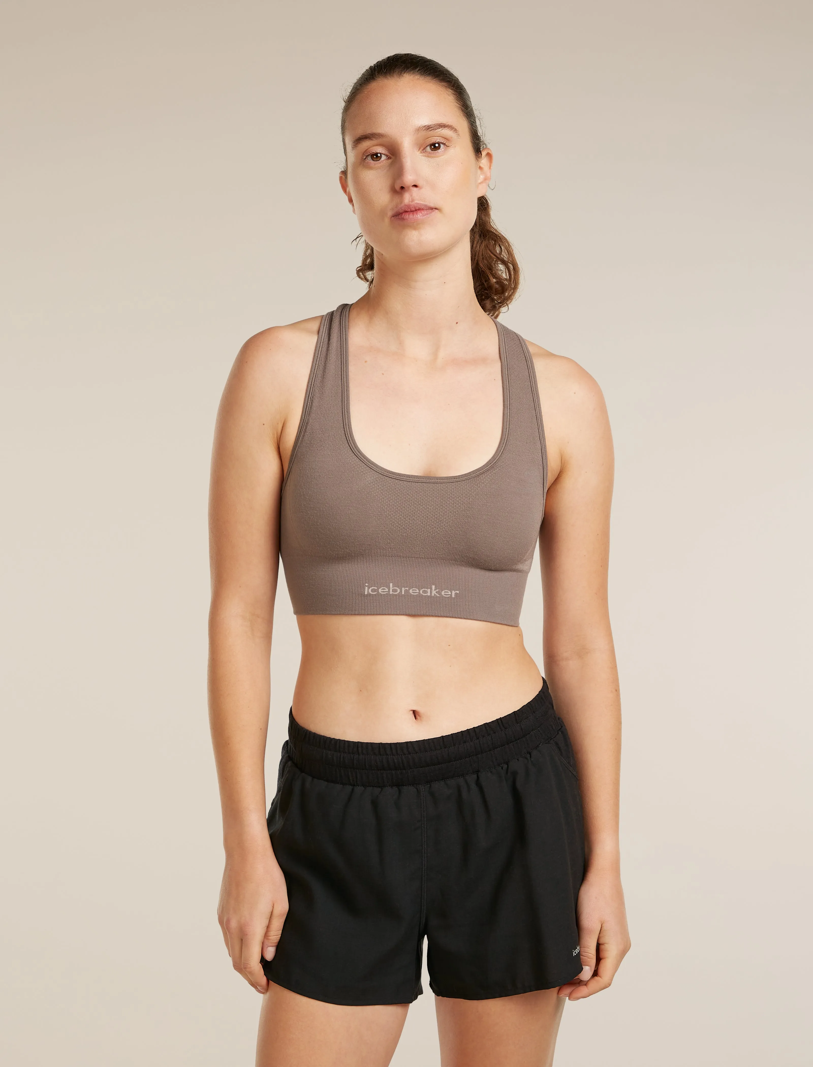 Women's Merino Blend 260 ZoneKnit™ Seamless Bra sold by Icebreaker