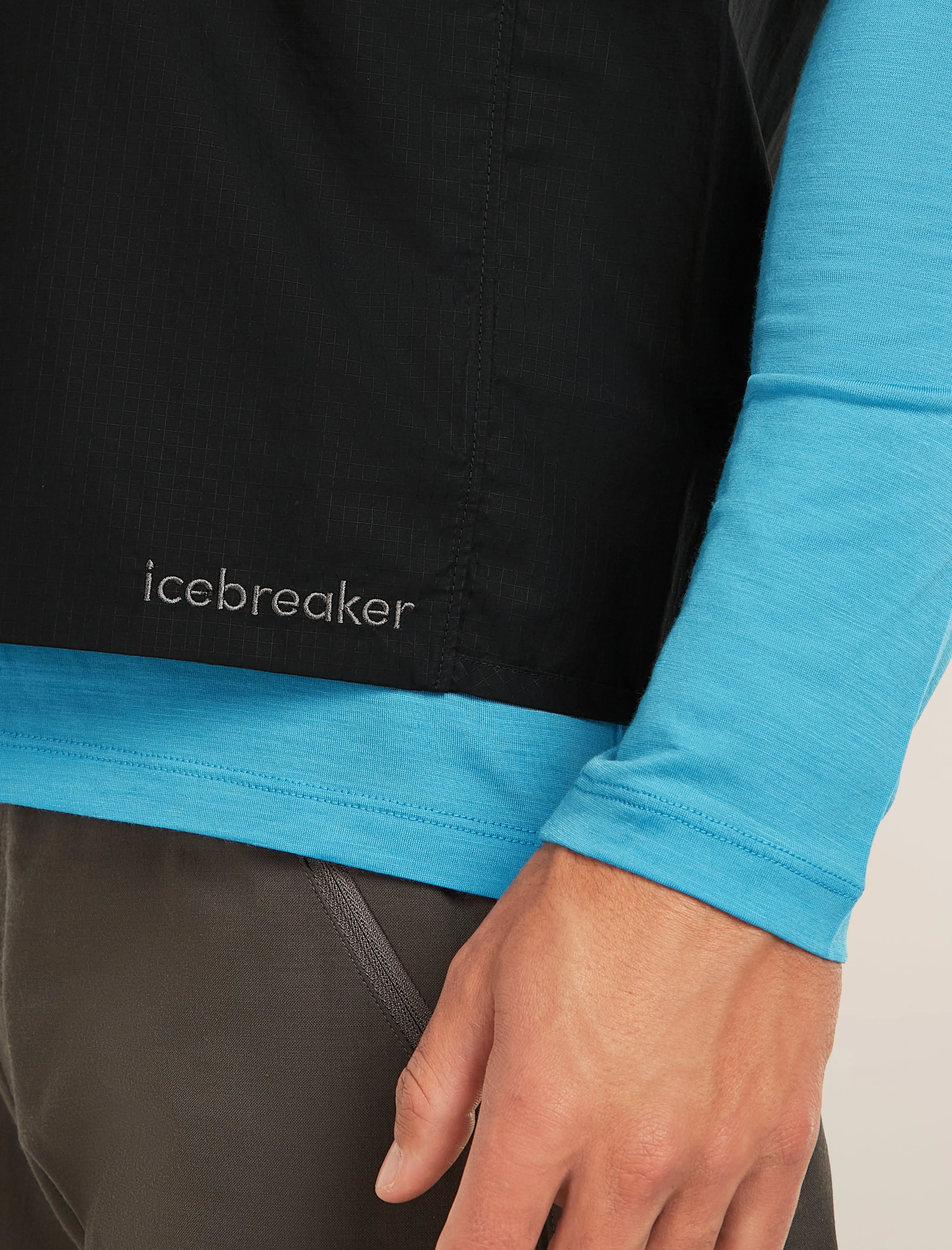 Men's Shell+™ Cotton Elevation Windbreaker Vest sold by Icebreaker product image thumbnail 5