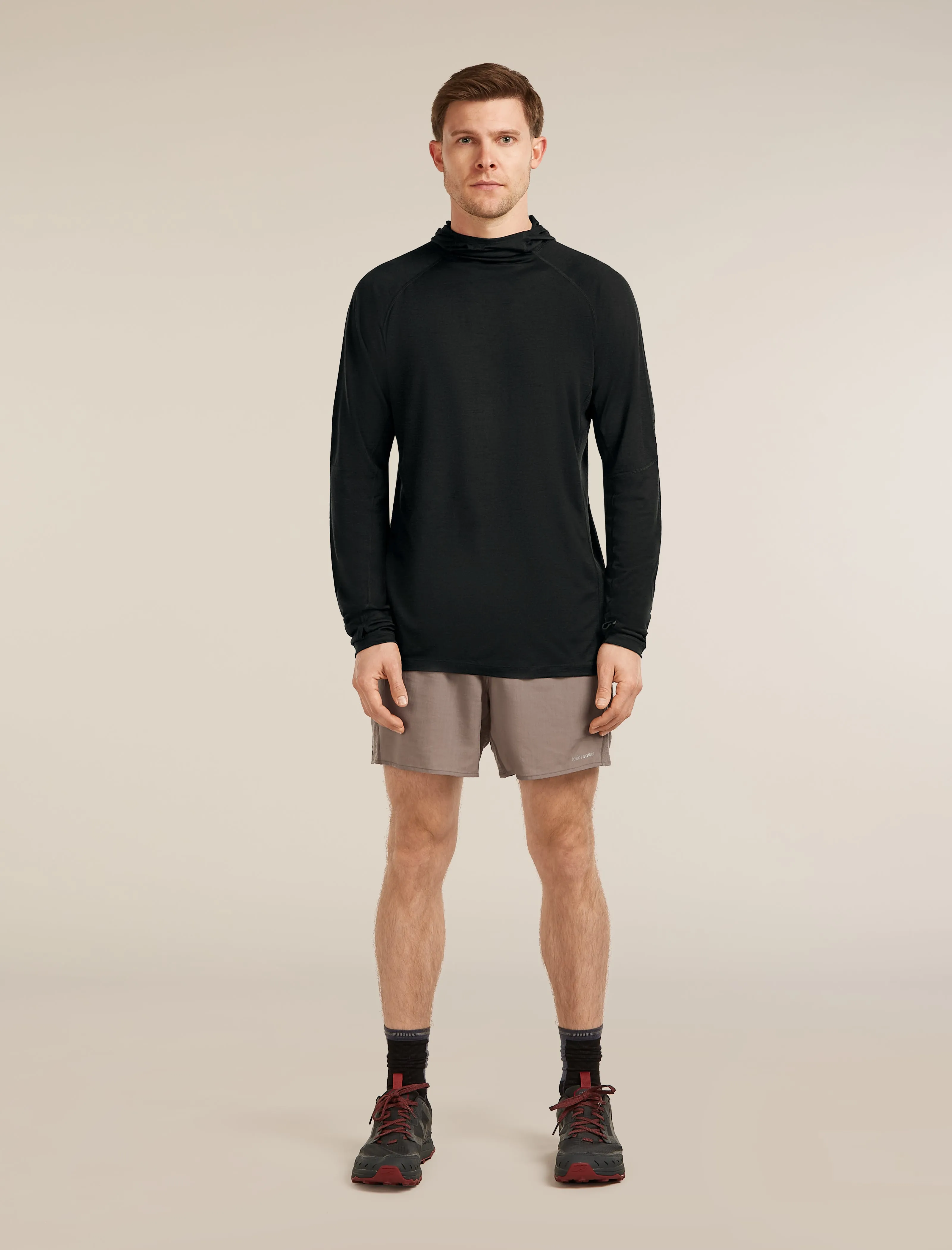 Men's 150 MerinoFine™ Ace Long Sleeve Hoodie UPF sold by Icebreaker product image thumbnail 3