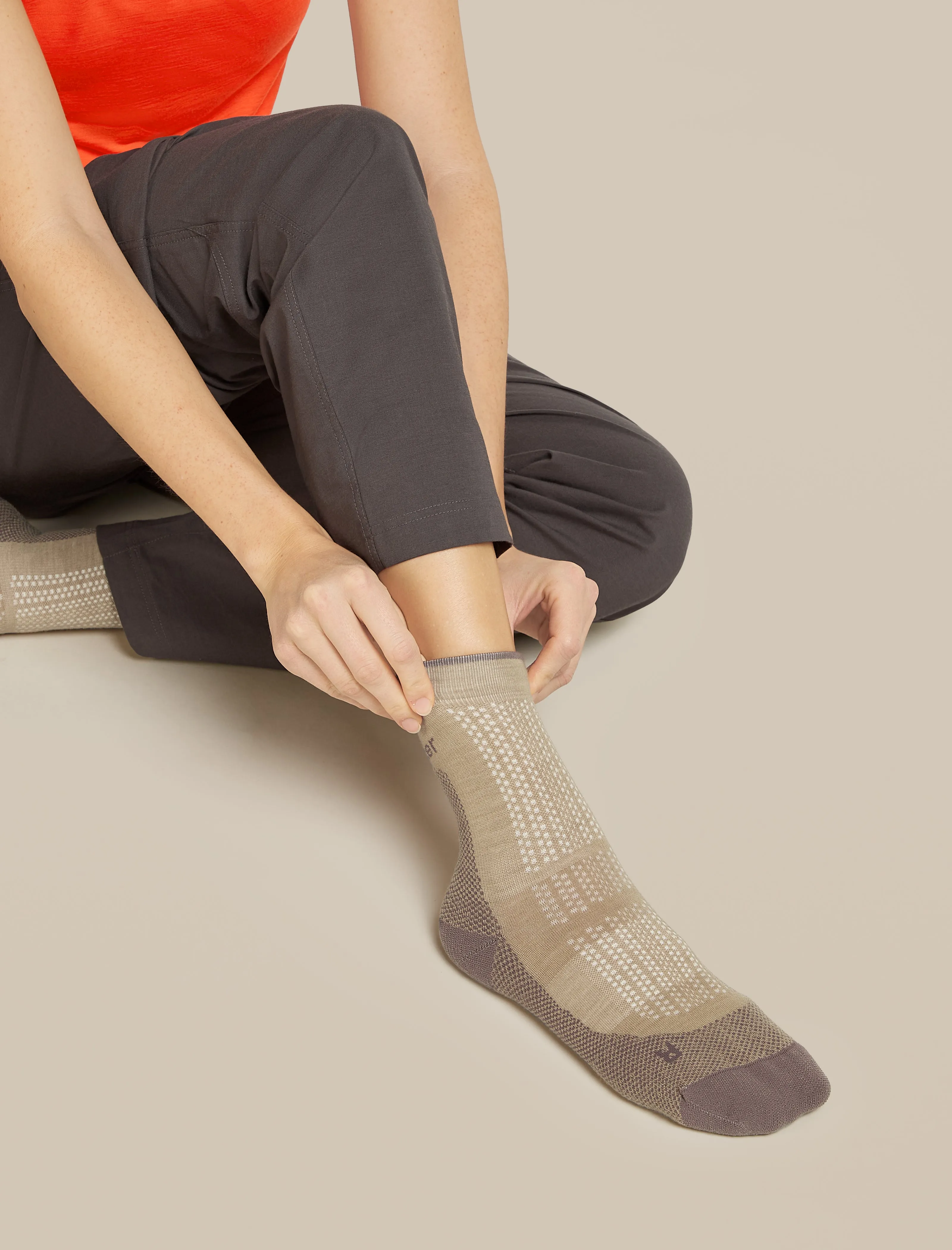 Women's Merino Hike+ Ultralight Quarter Socks sold by Icebreaker product image thumbnail 5