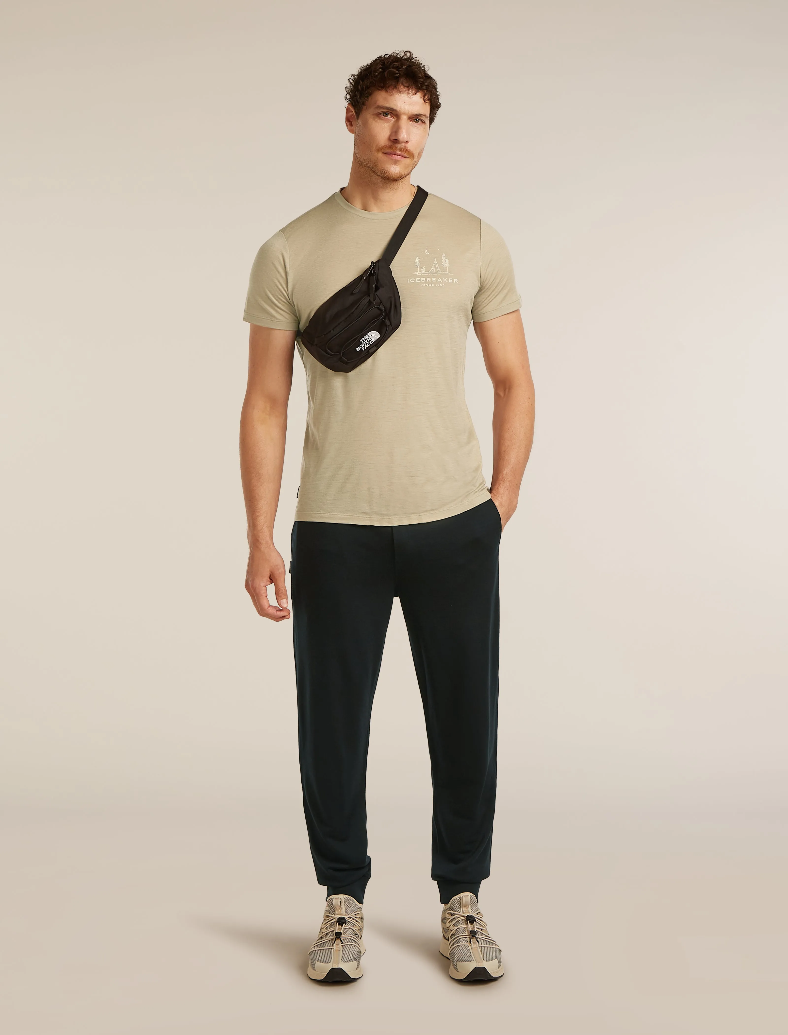 Men's Merino 150 Tech Lite Short Sleeve Tee Peaceful Pass sold by Icebreaker product image thumbnail 4