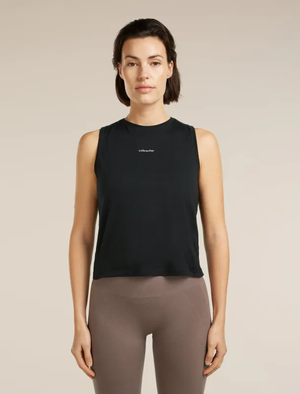 Women's Merino Blend 125 Cool-Lite™ Speed Tank sold by Icebreaker