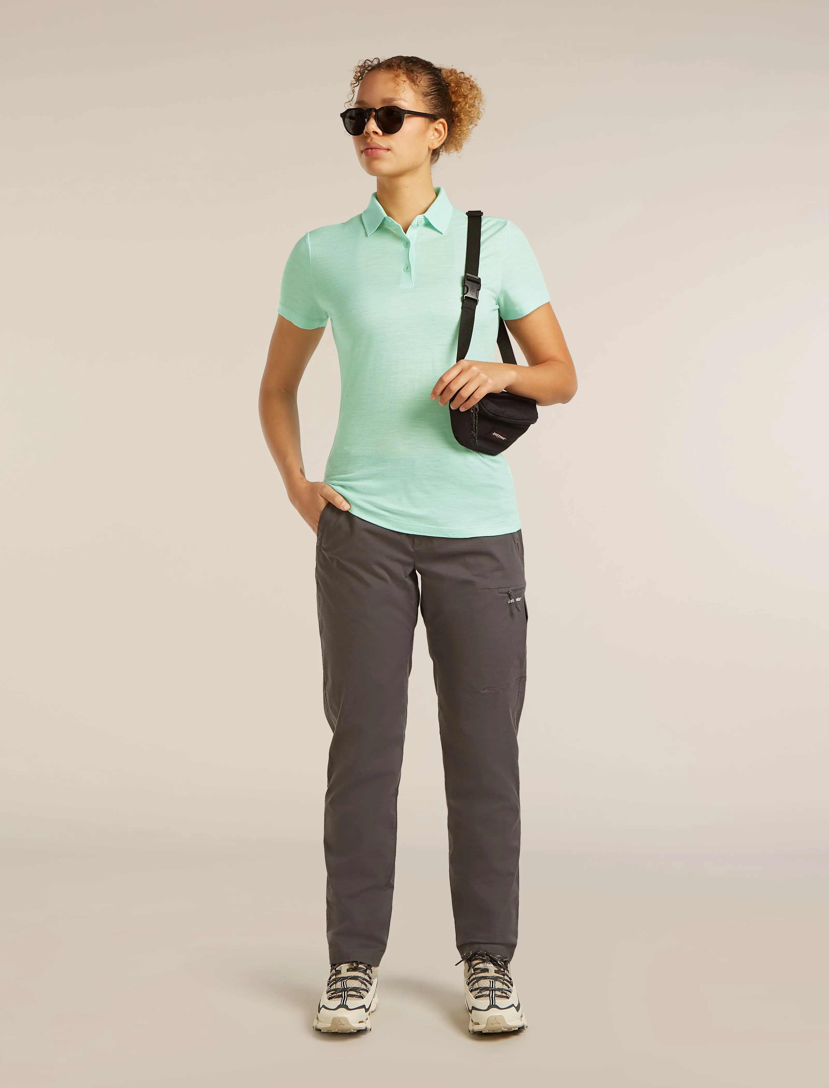 Women's Merino 150 Tech Lite Short Sleeve Polo sold by Icebreaker product image thumbnail 4