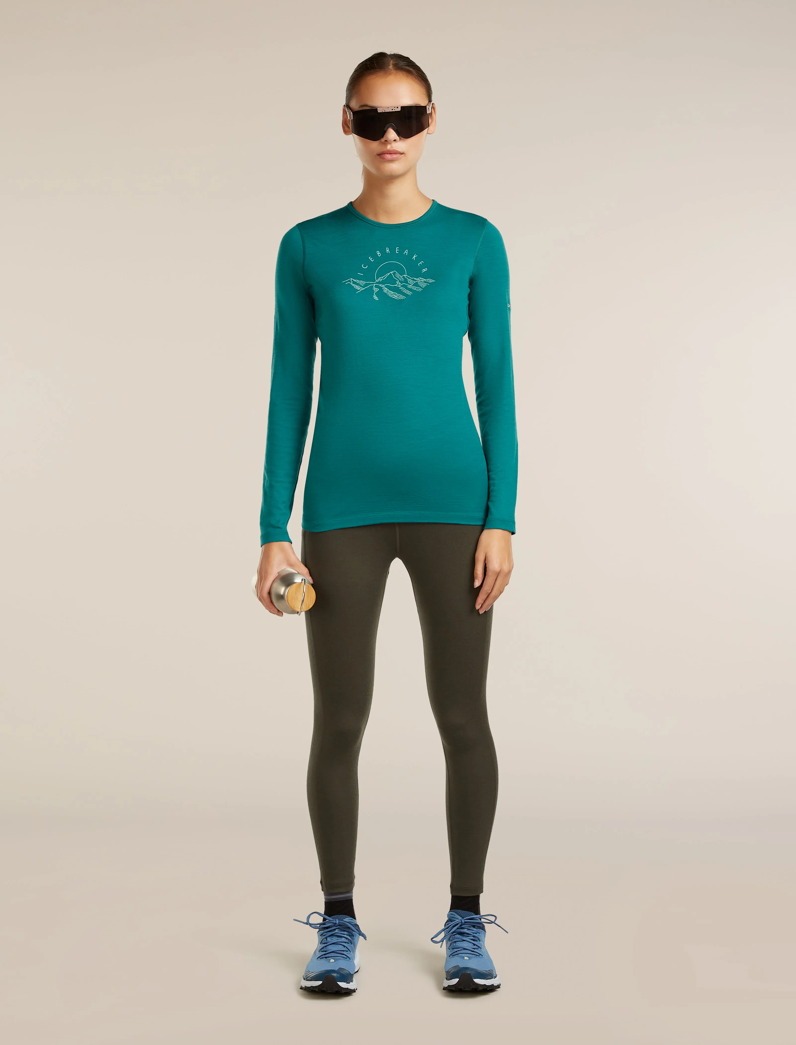 Women's Merino 260 Fastray 25" High Rise Tights sold by Icebreaker product image thumbnail 4