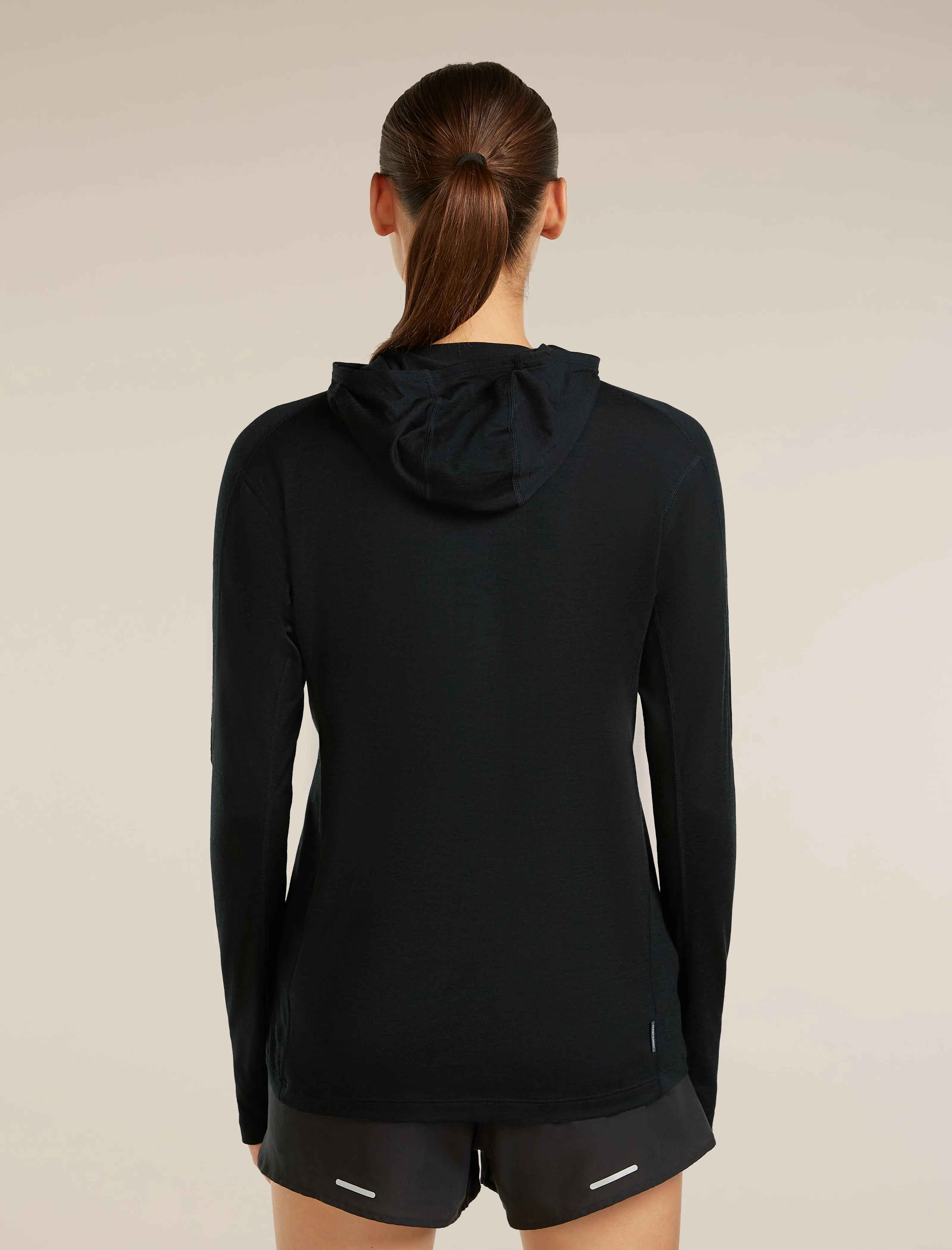 Women's 150 MerinoFine™ Ace Long Sleeve Hoodie UPF sold by Icebreaker product image thumbnail 2