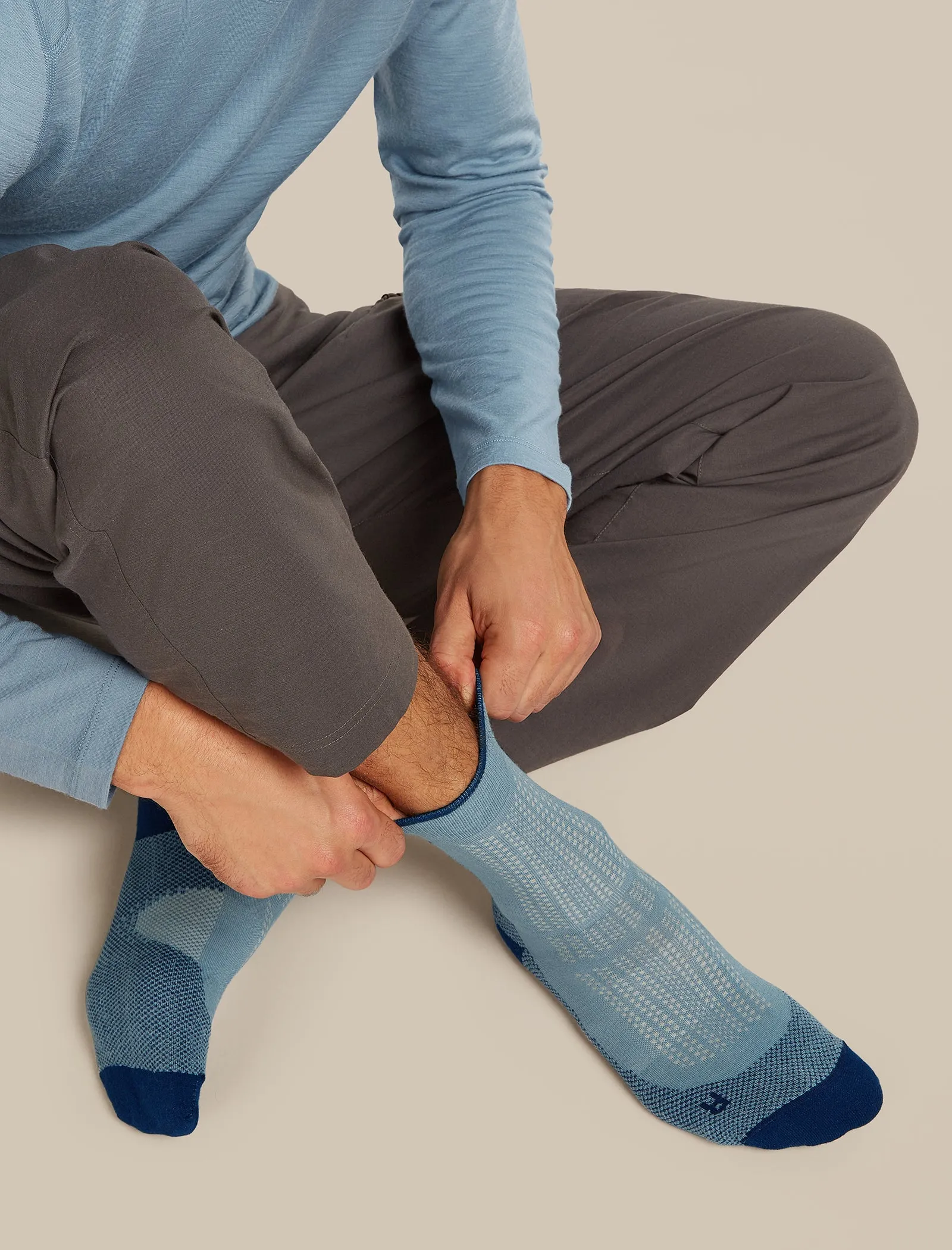 Men's Merino Hike+ Ultralight Quarter Socks sold by Icebreaker product image thumbnail 2