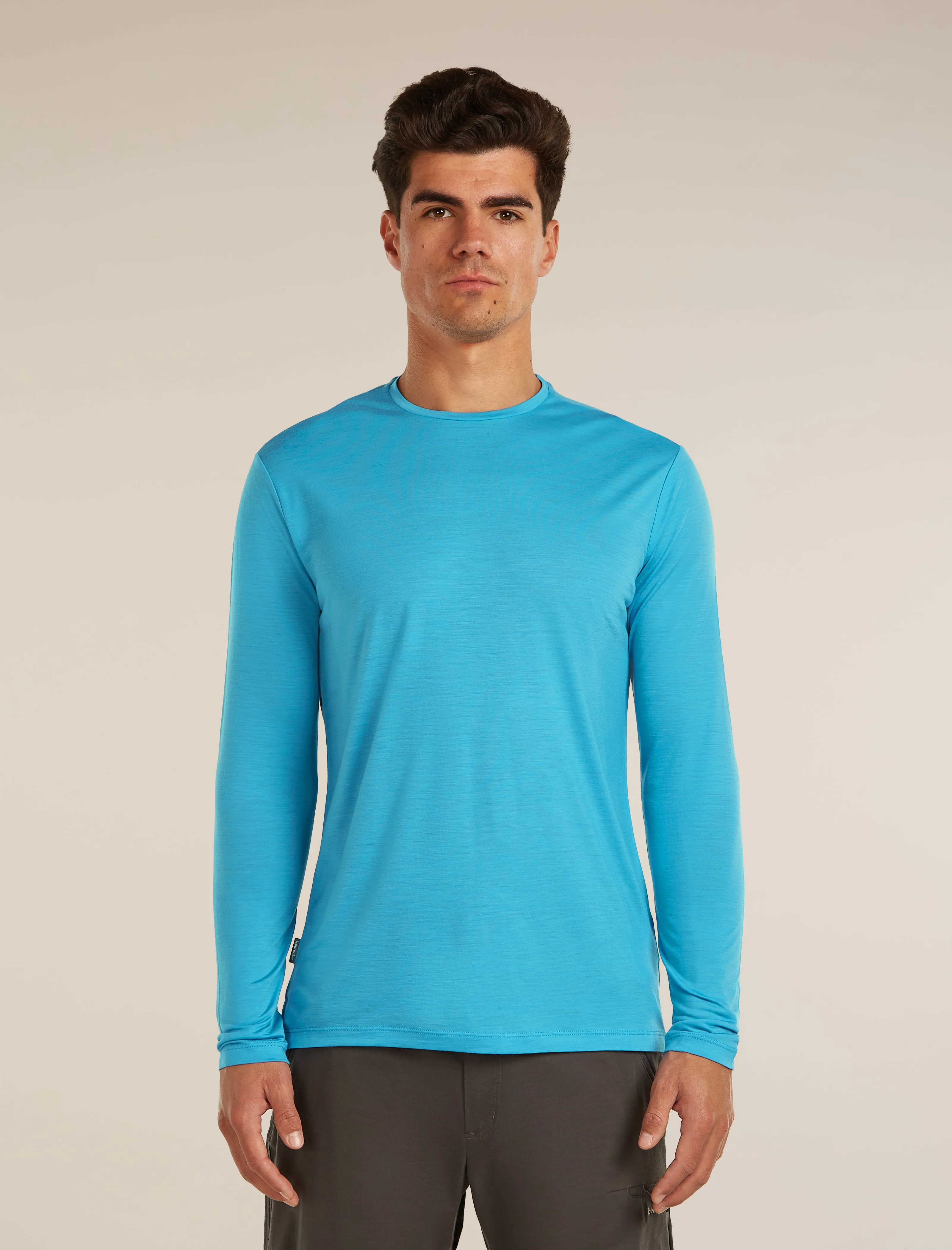 Men's Merino Blend 125 Cool-Lite™ Sphere Long Sleeve Tee sold by Icebreaker
