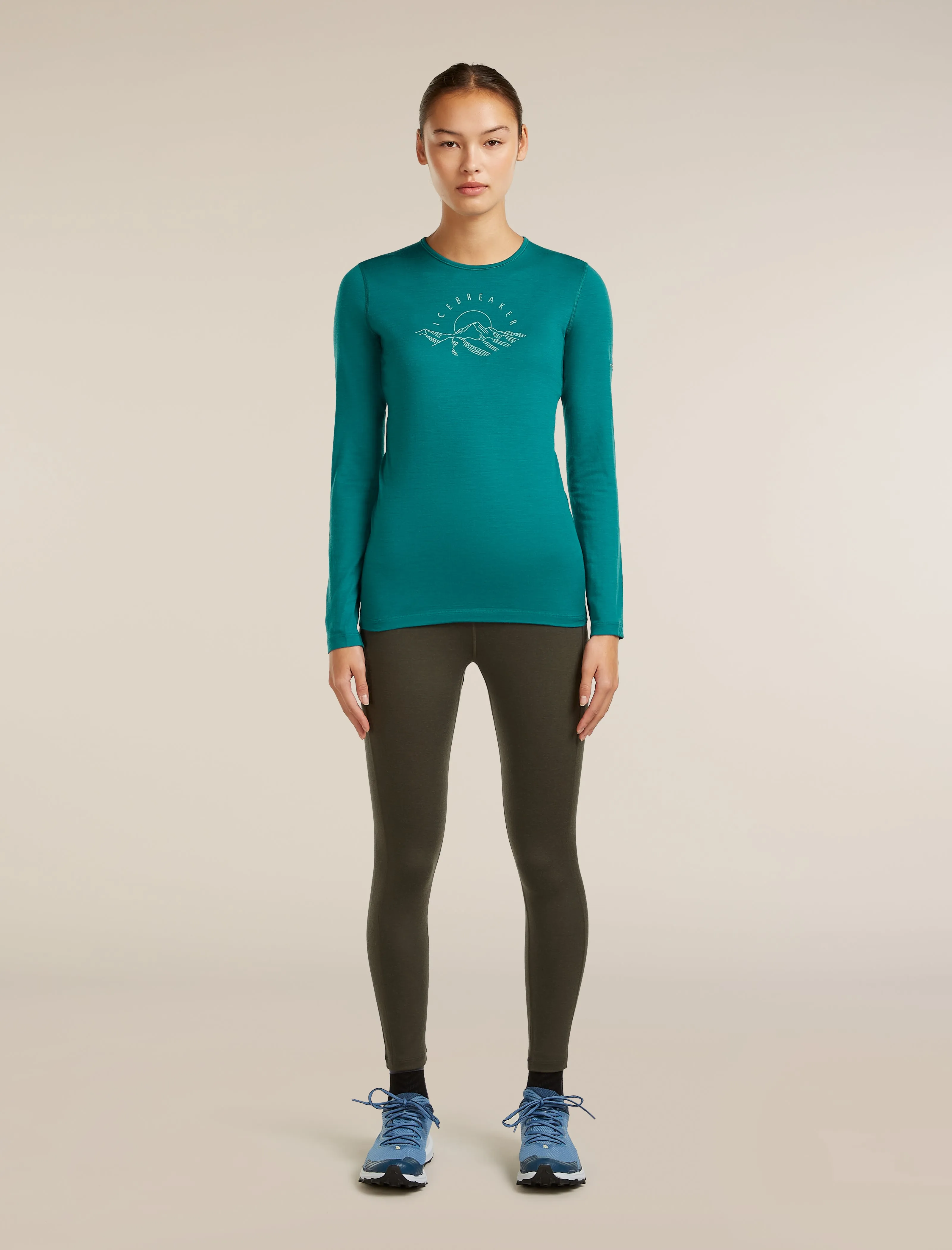 Women's Merino 260 Fastray 25" High Rise Tights sold by Icebreaker product image thumbnail 3