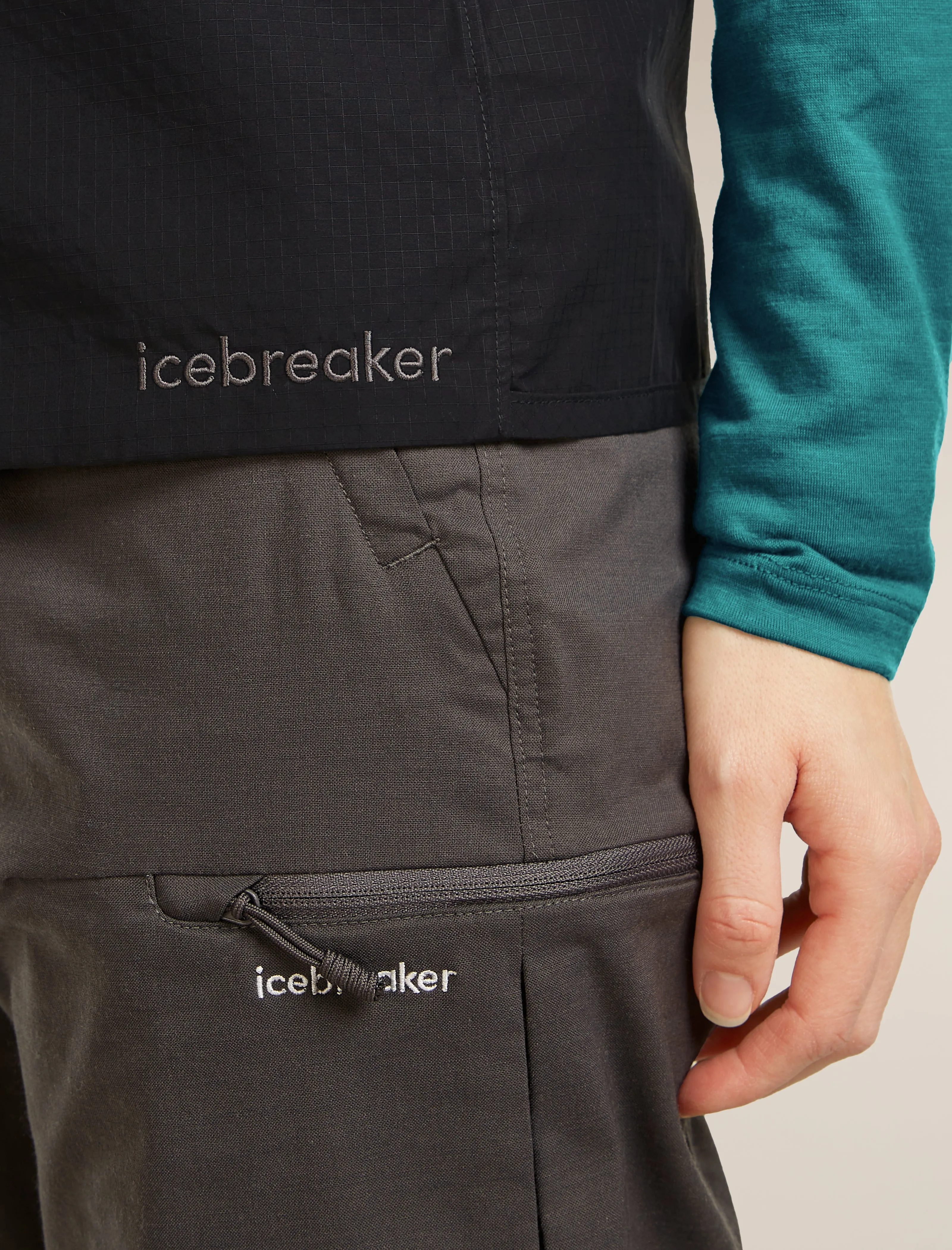 Women's Shell+™ Cotton Elevation Windbreaker Vest sold by Icebreaker product image thumbnail 5
