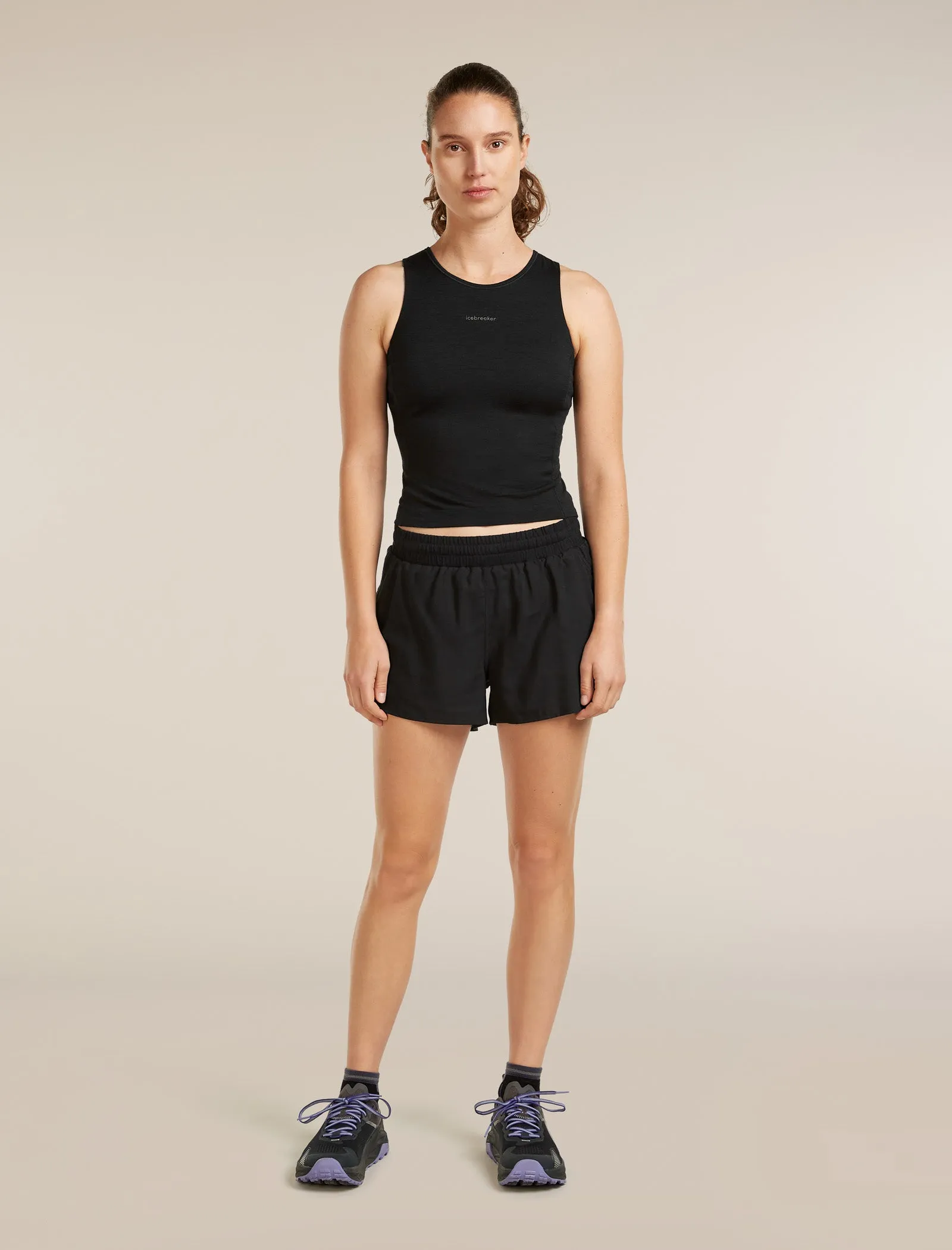 Women's Merino 150 Active Cropped Bra-Tank sold by Icebreaker product image thumbnail 2