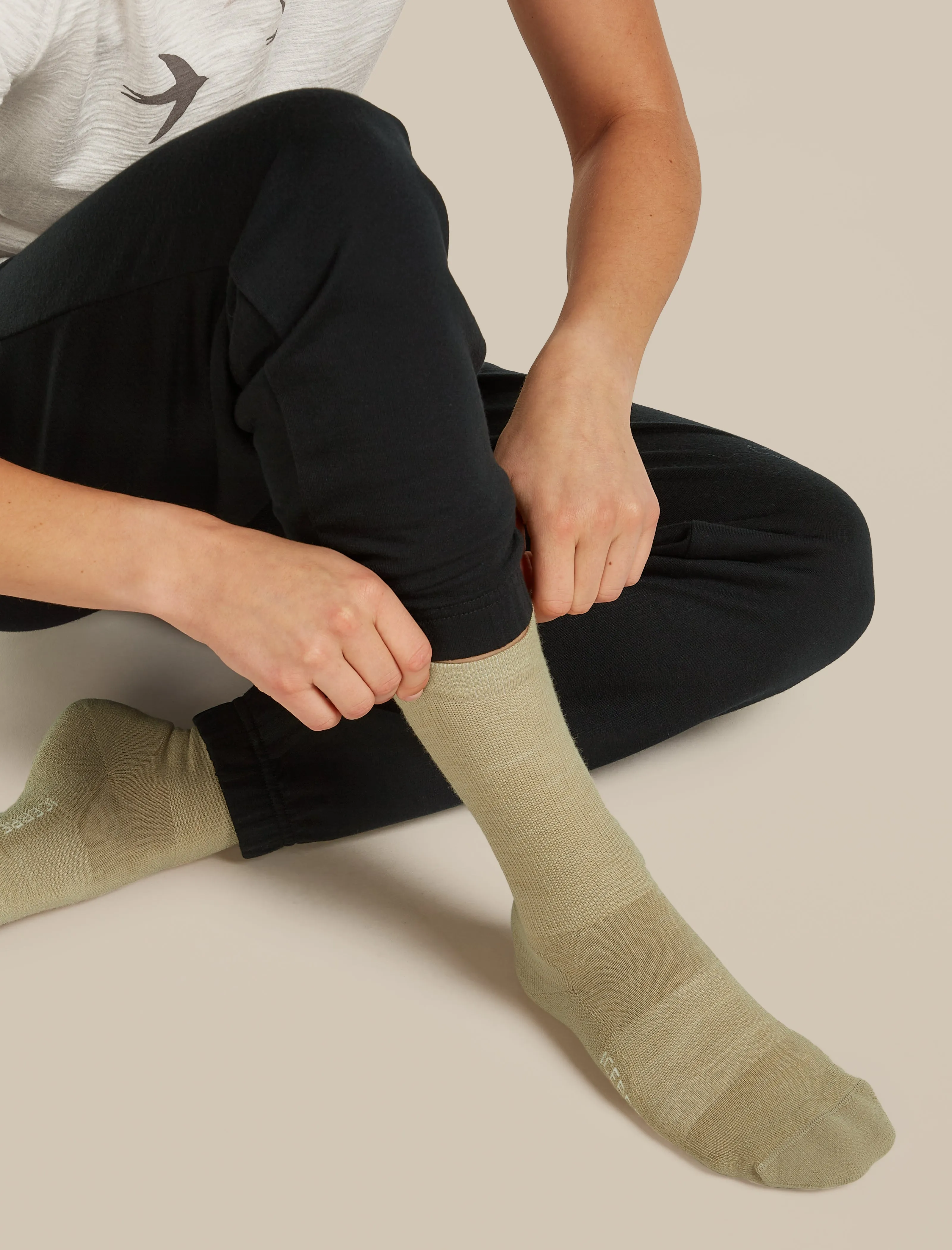 Women's Merino Lifestyle_Light Crew Socks sold by Icebreaker product image thumbnail 5
