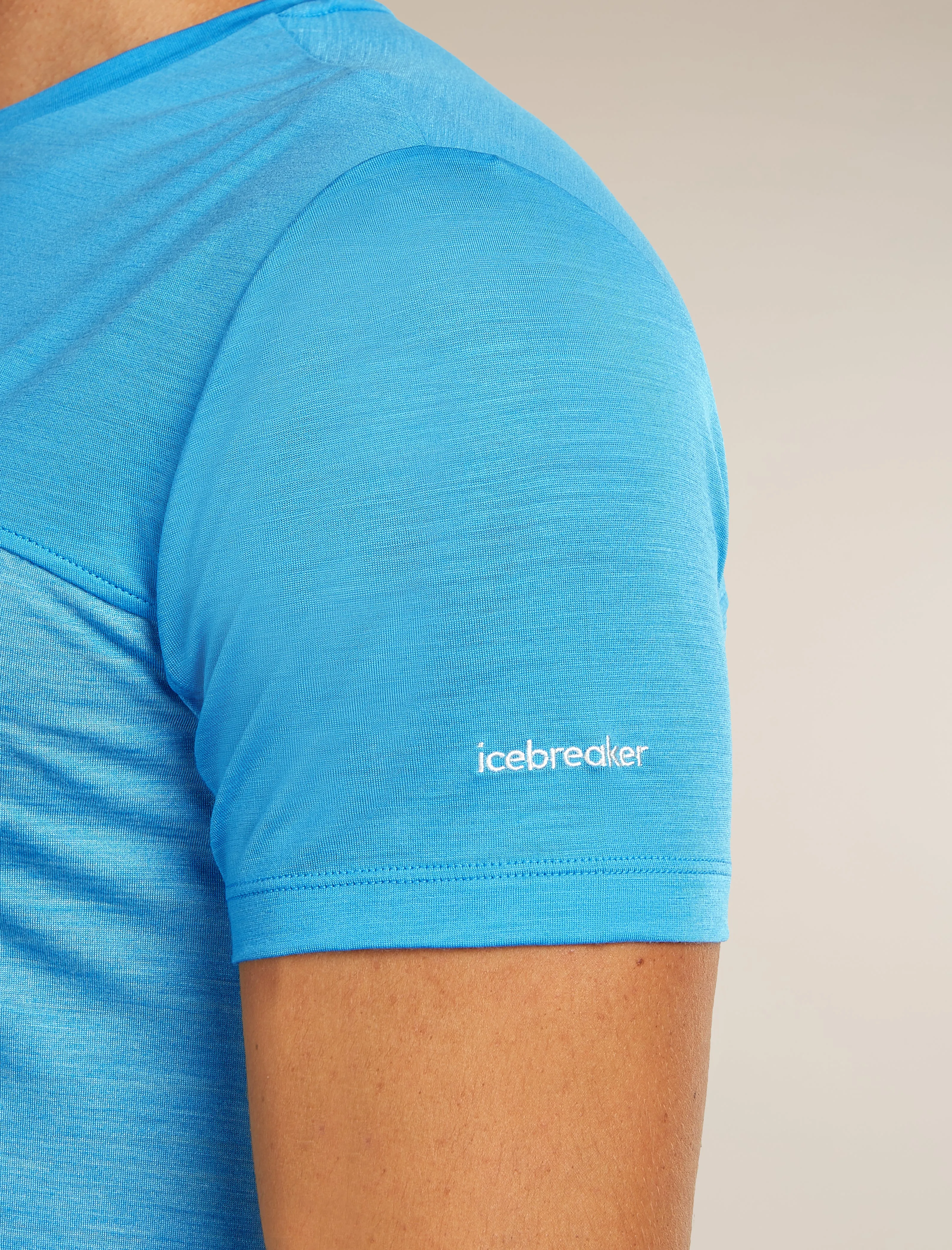 Men's Merino Blend 125 Cool-Lite™ Sphere Short Sleeve Tee Colour Block sold by Icebreaker product image thumbnail 5