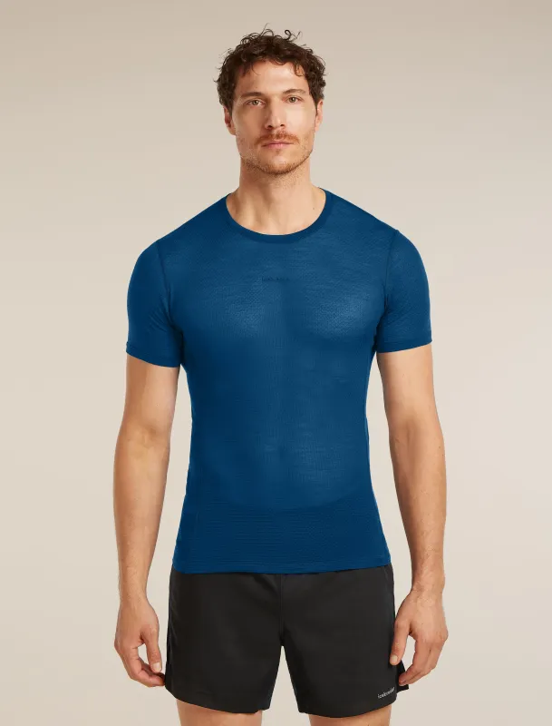 Men's Merino Blend 75 Cool-Lite™ Featherlight™ Short Sleeve Crewe made by Icebreaker