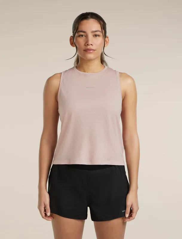 Women's Merino Blend 125 Cool-Lite™ Speed Tank sold by Icebreaker