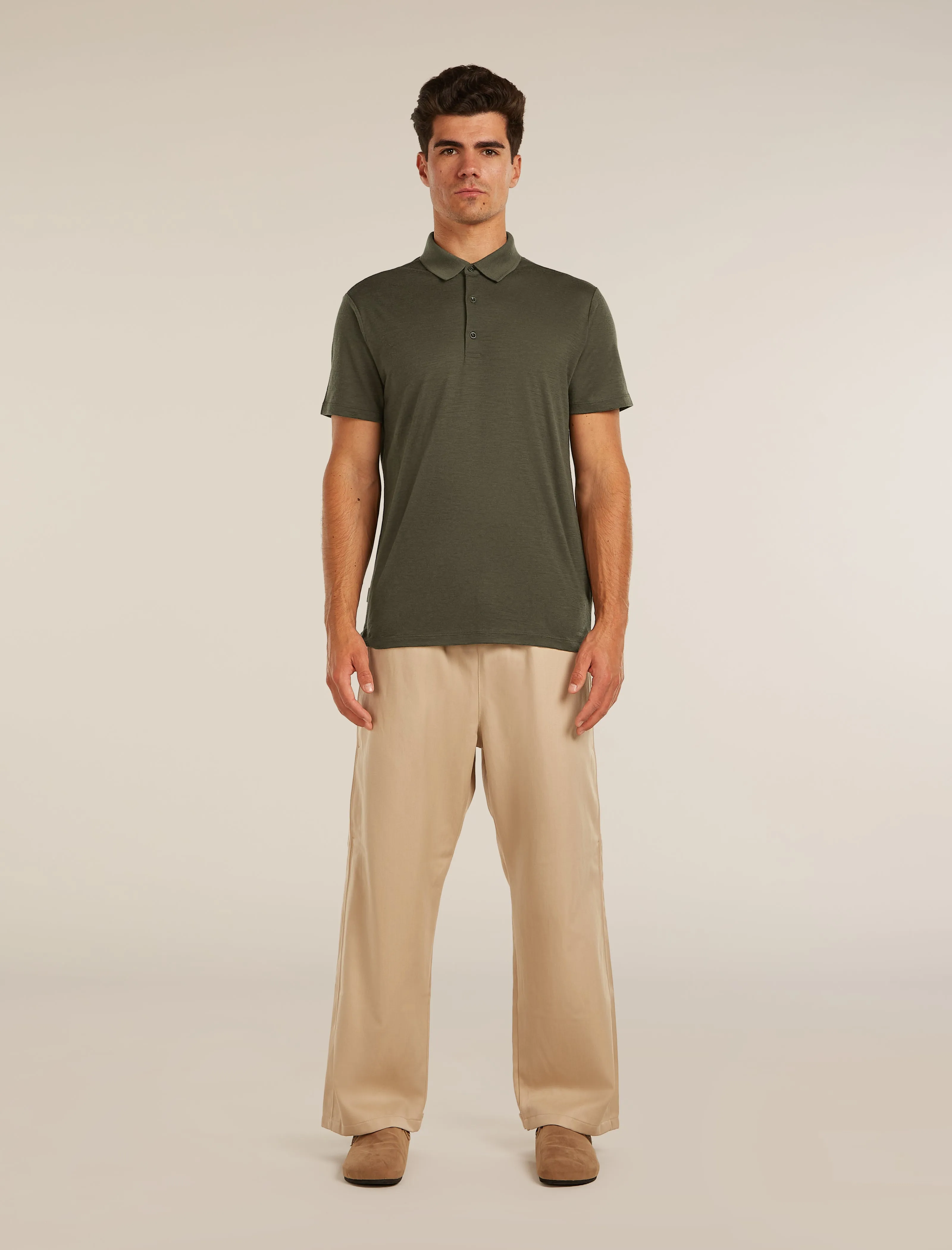 Men's Merino 150 Tech Lite Short Sleeve Polo sold by Icebreaker product image thumbnail 3