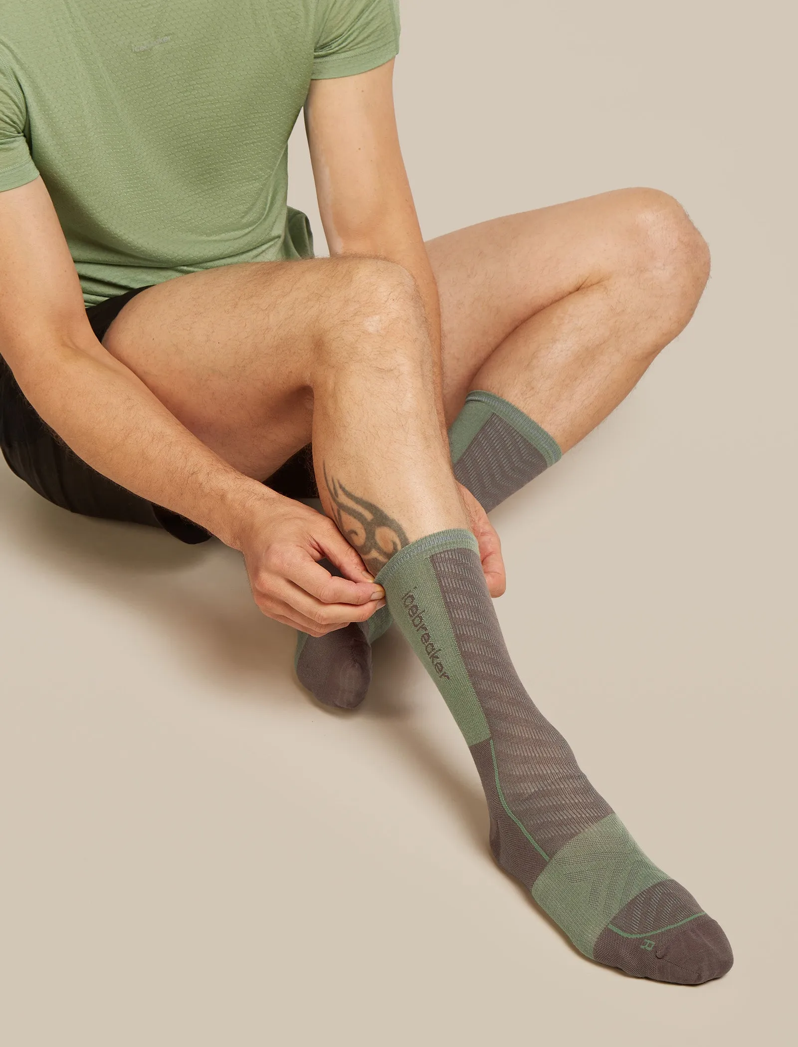 Men's Merino Blend Run+ Ultralight Crew Socks sold by Icebreaker product image thumbnail 2