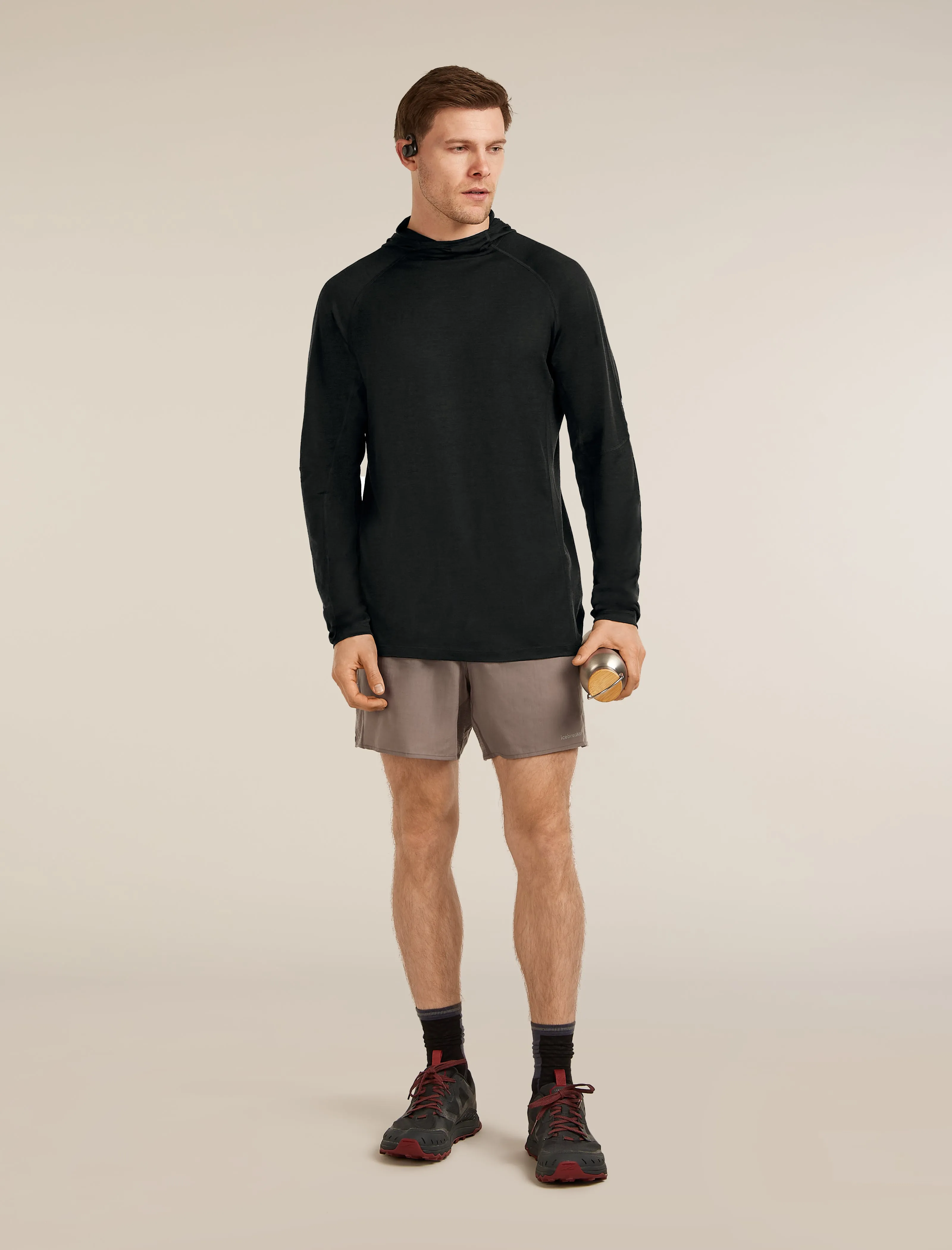 Men's 150 MerinoFine™ Ace Long Sleeve Hoodie UPF sold by Icebreaker product image thumbnail 4