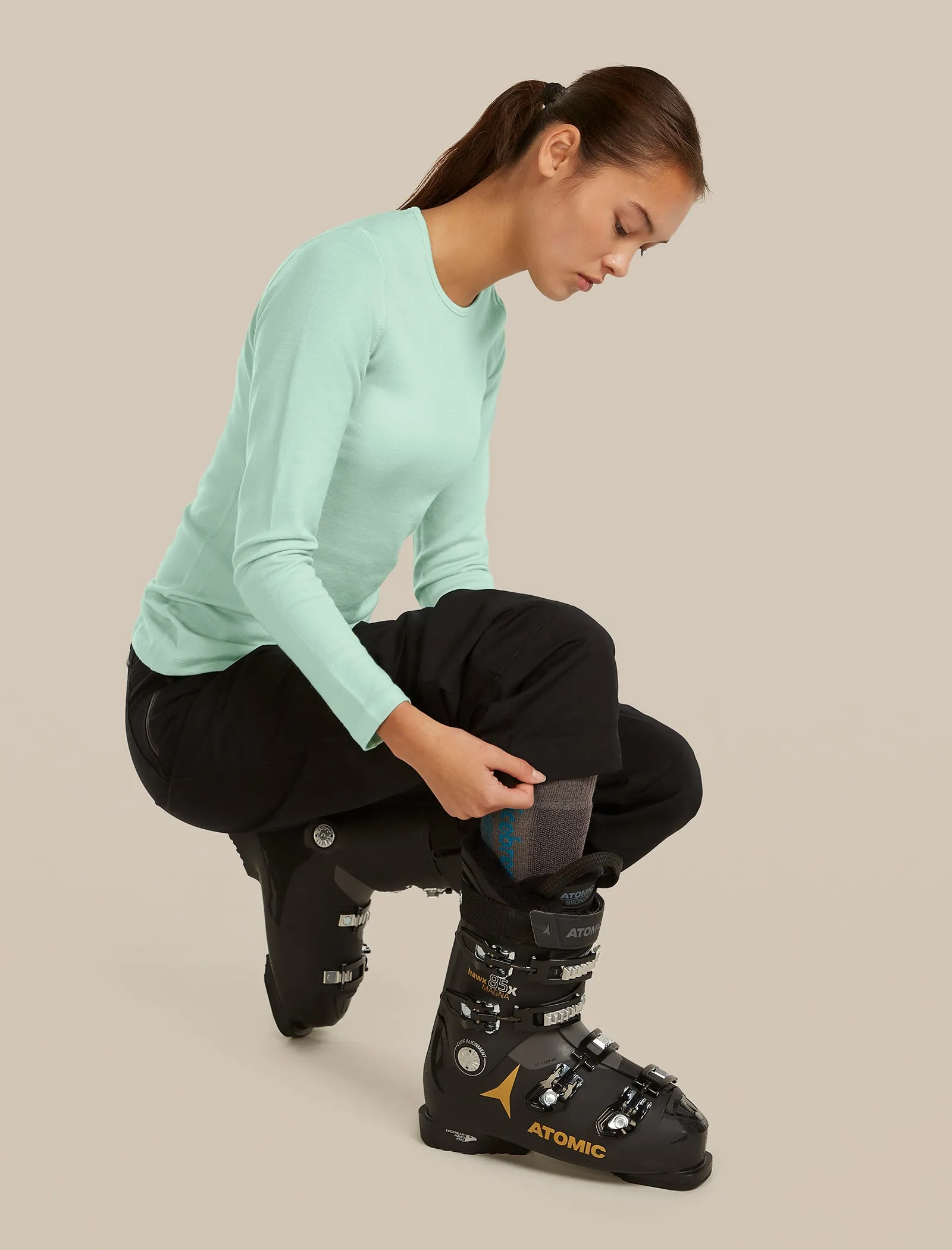 Women's Merino Blend Ski+ Medium Over The Calf Socks sold by Icebreaker product image thumbnail 2