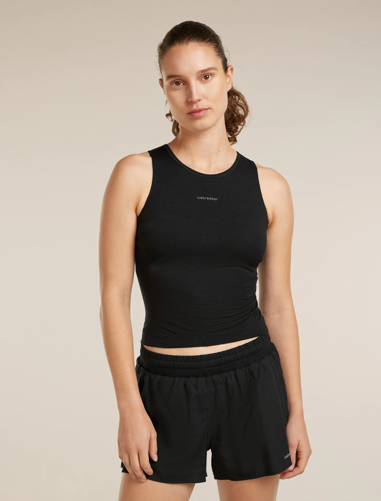Women's Merino 150 Active Cropped Bra-Tank sold by Icebreaker