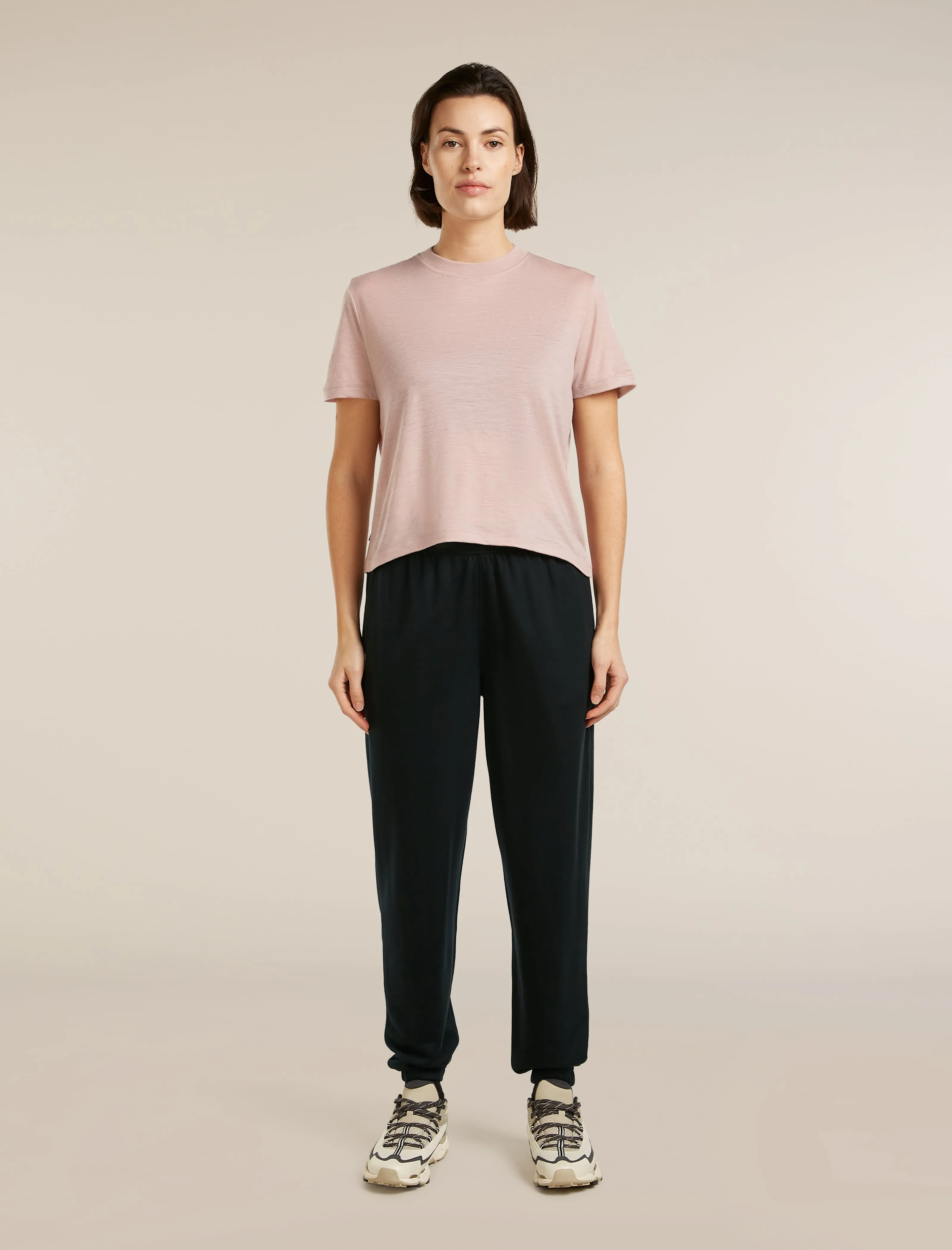 Women's Merino 150 Tech Lite Short Sleeve Crop Tee sold by Icebreaker product image thumbnail 3