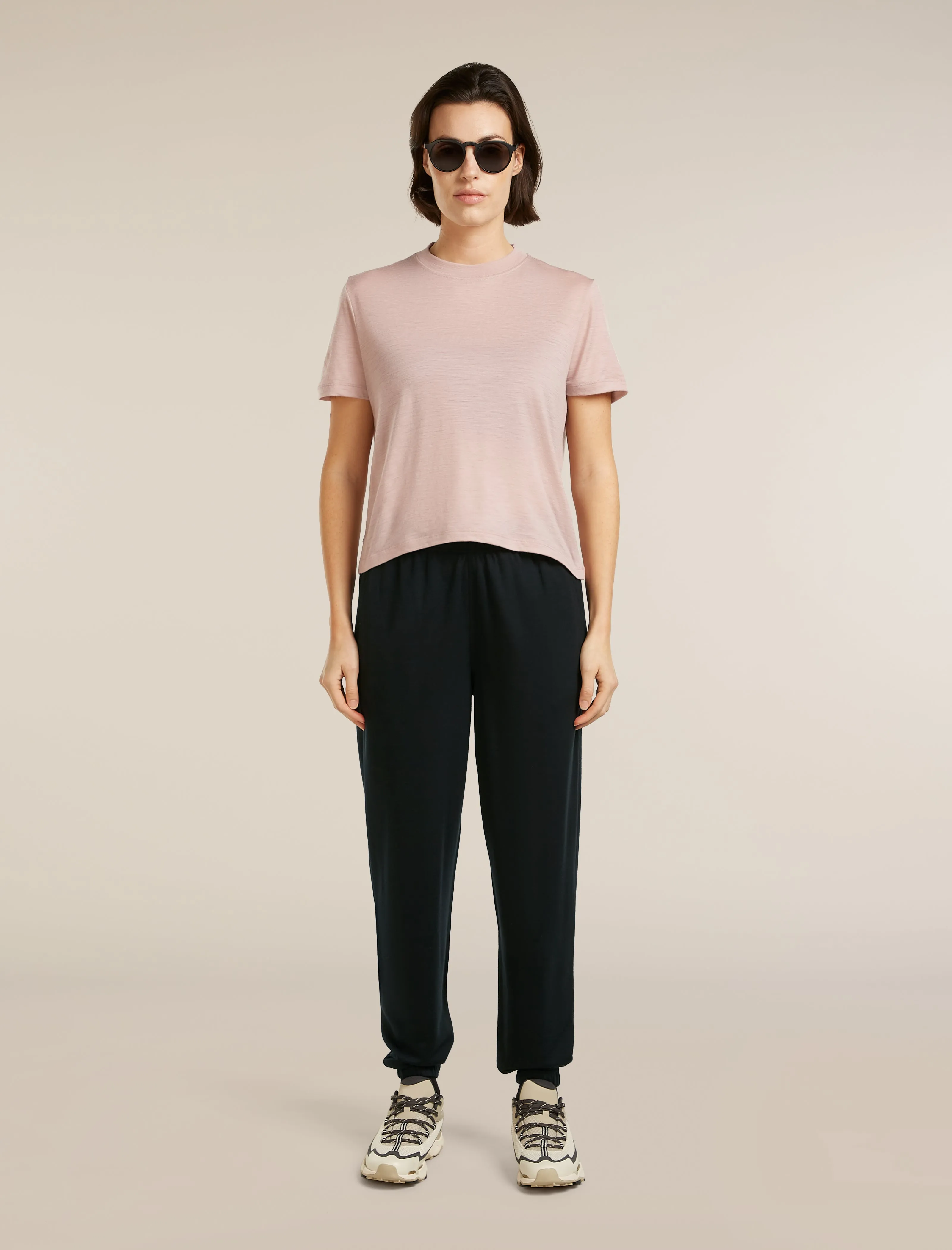 Women's Merino 150 Tech Lite Short Sleeve Crop Tee sold by Icebreaker product image thumbnail 4