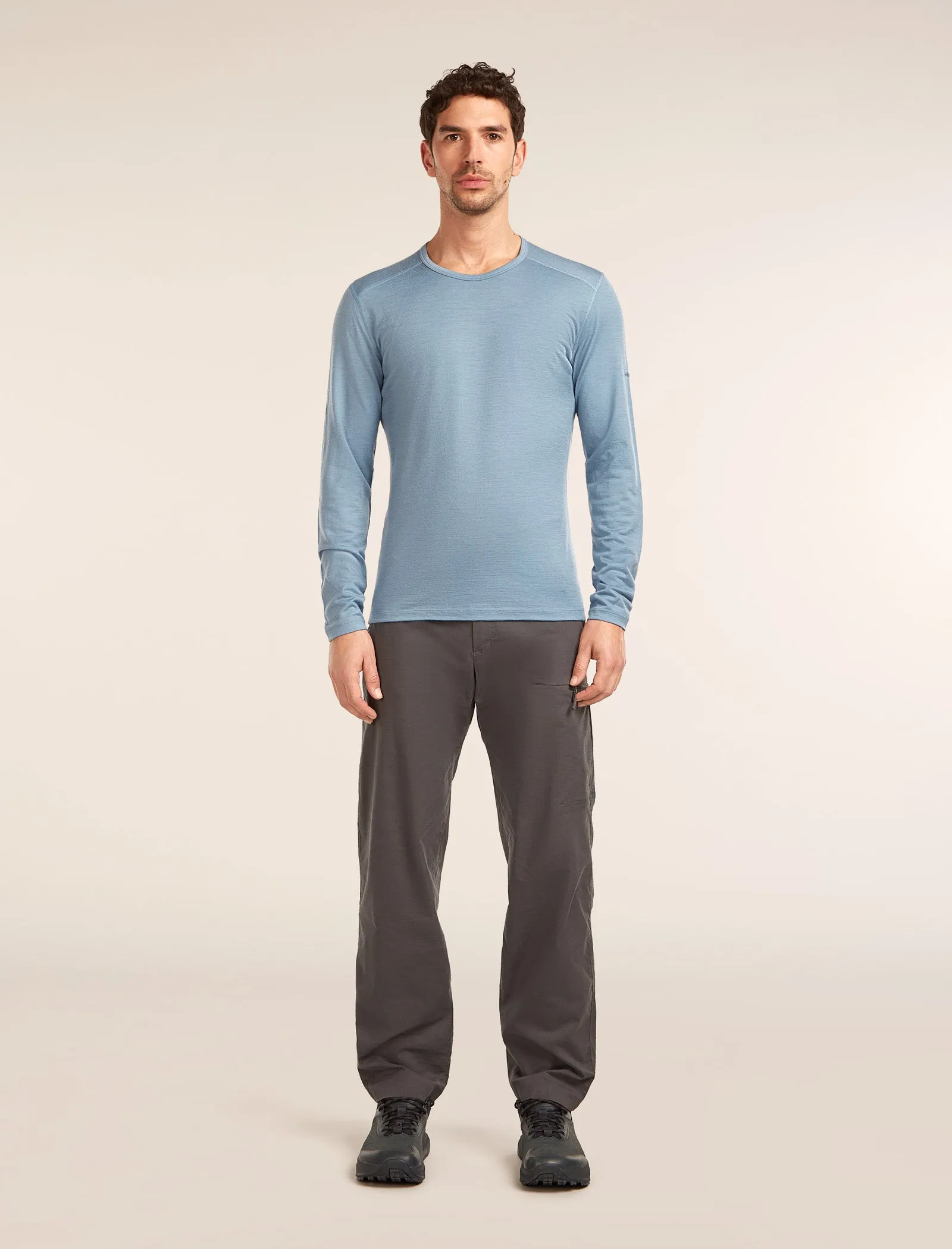 Men's Merino 200 Oasis Long Sleeve Crewe sold by Icebreaker product image thumbnail 3