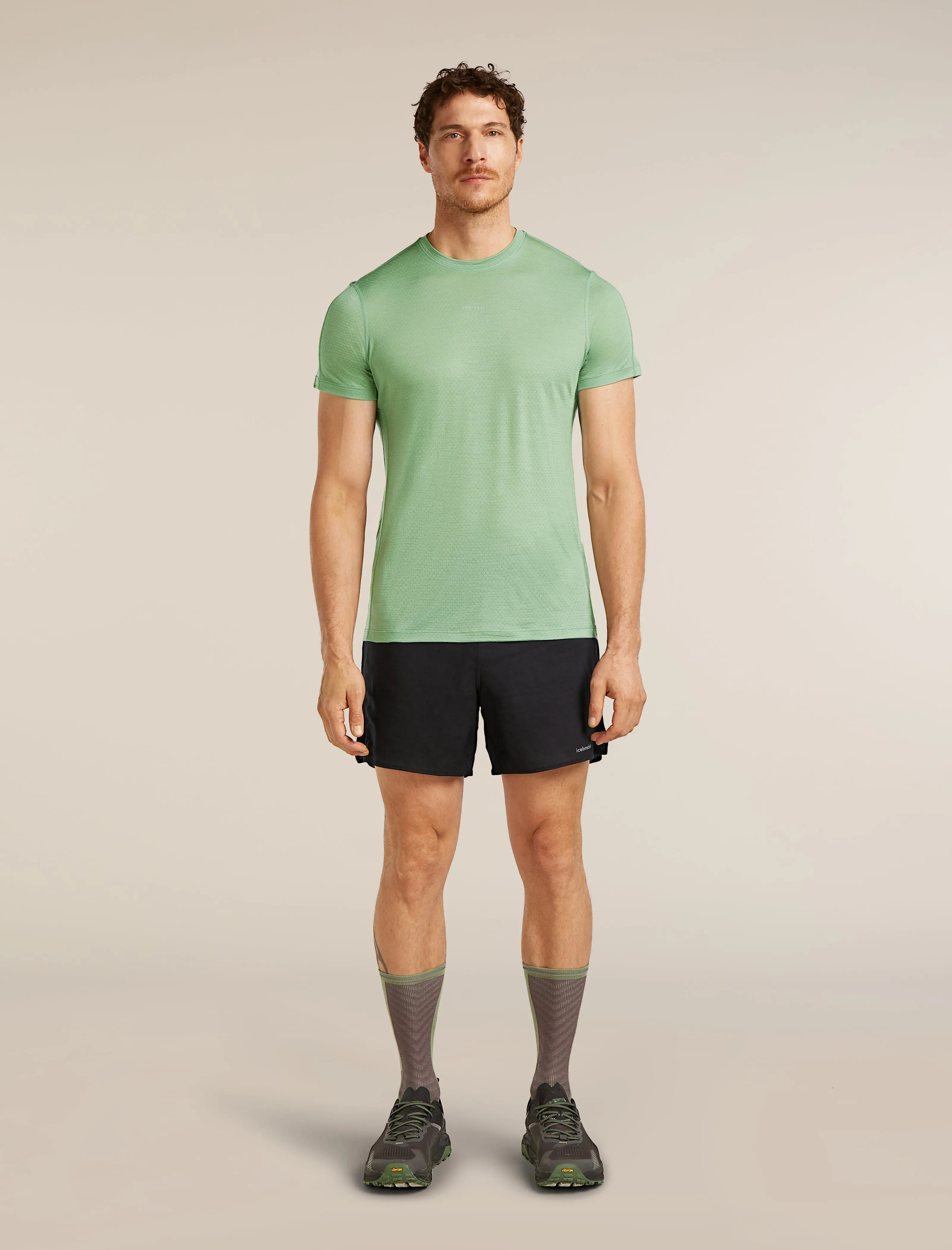 Men's Merino Blend 125 Cool-Lite™ Speed Short Sleeve Tee sold by Icebreaker product image thumbnail 3